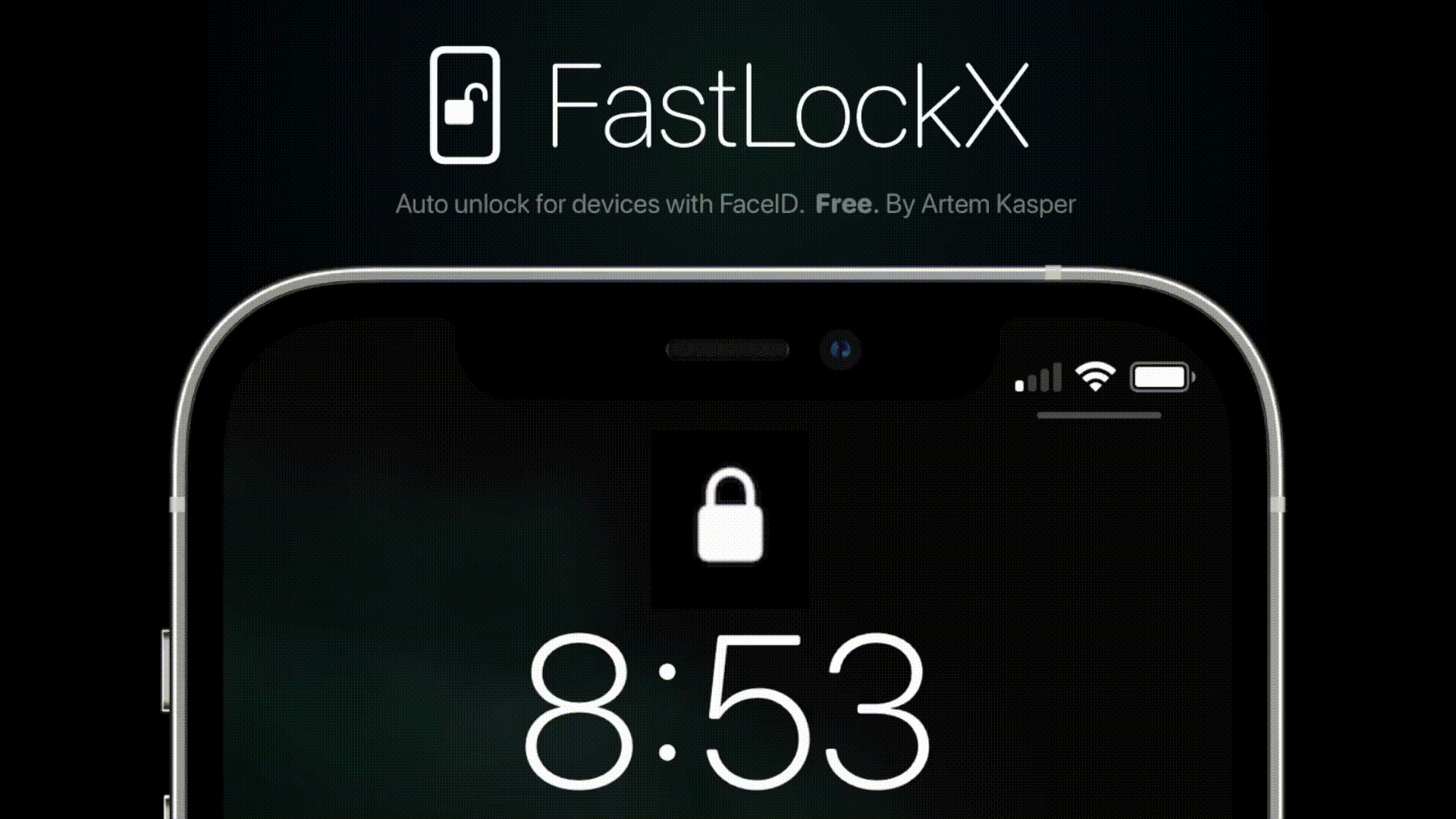 [Free Release] FastLockX Unlock Face ID devices without swipe full