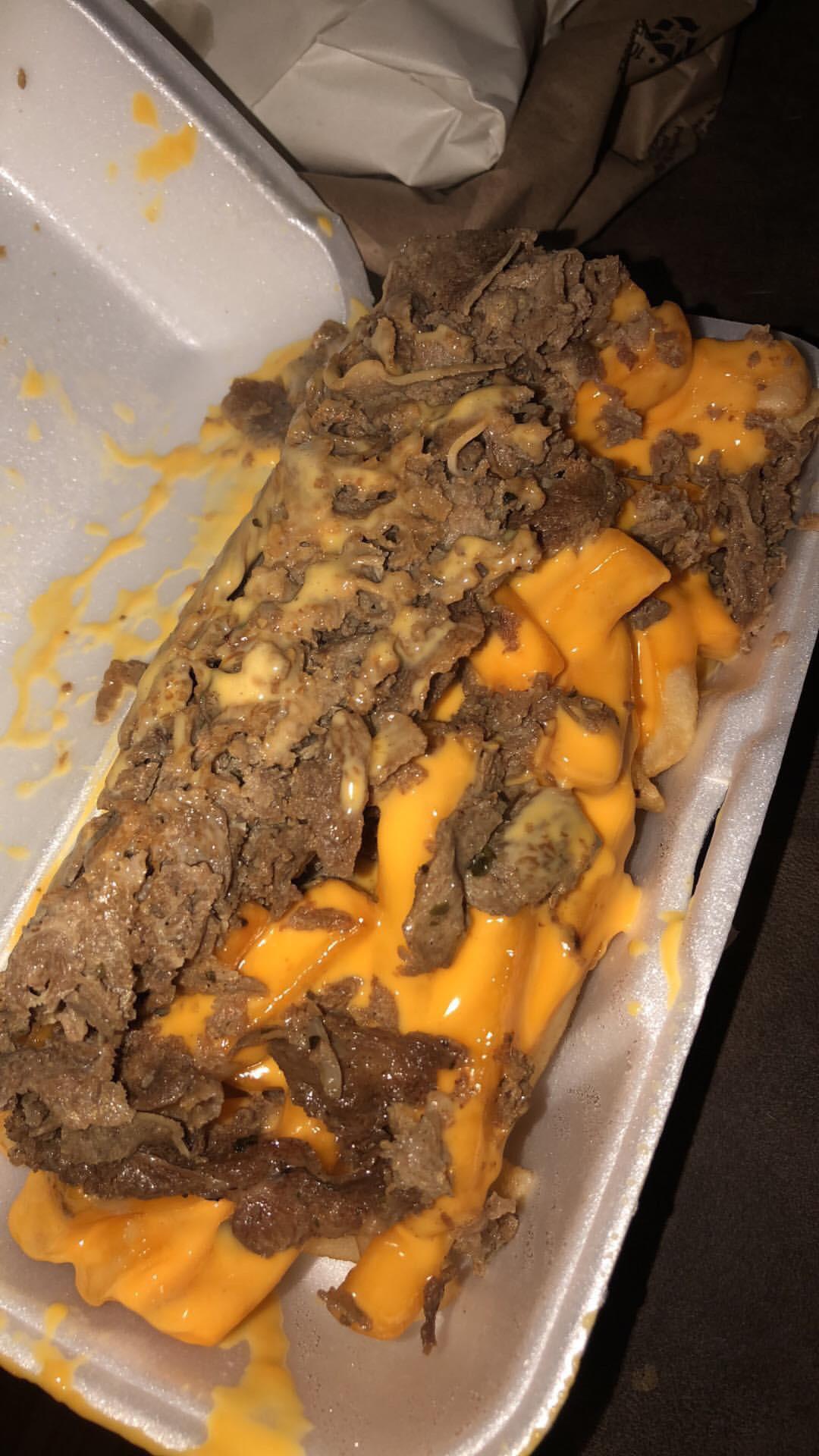 Philly cheese steak fries. r/tonightsdinner