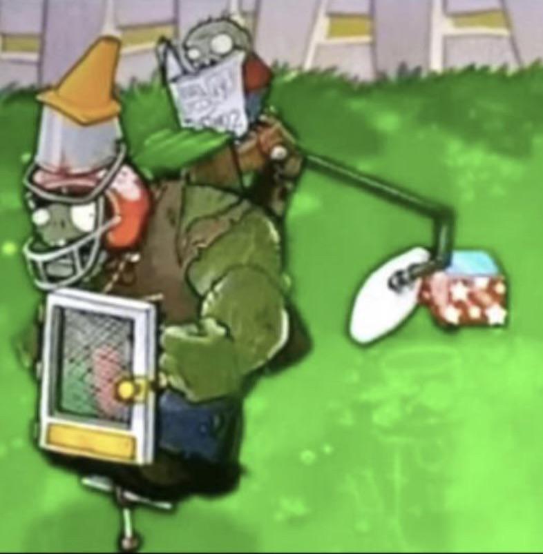 you’re playing PVZ and this shows up. What is your strategy to do as much damage to it as