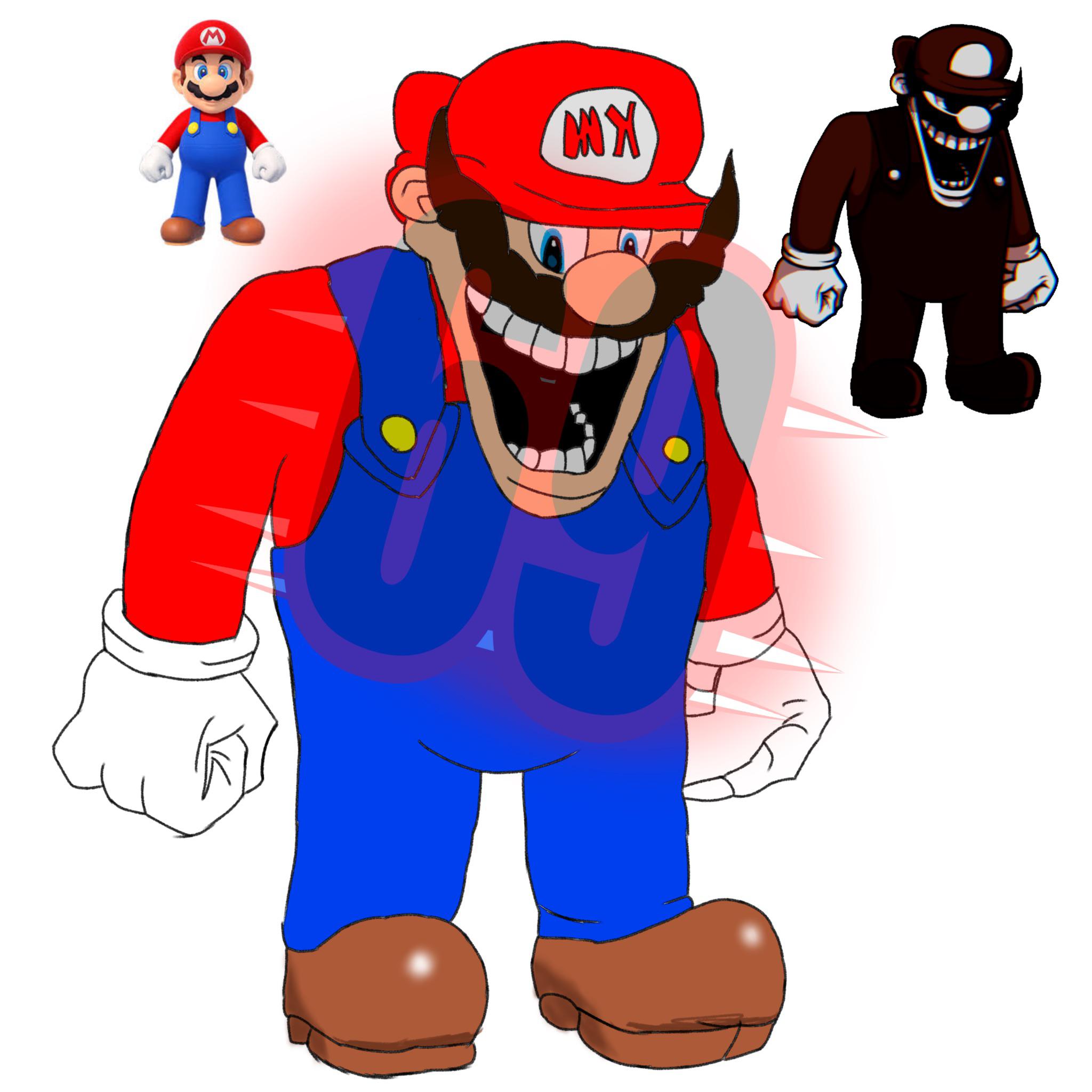 The MX Mario outline + the original Mario colors = r/Mario