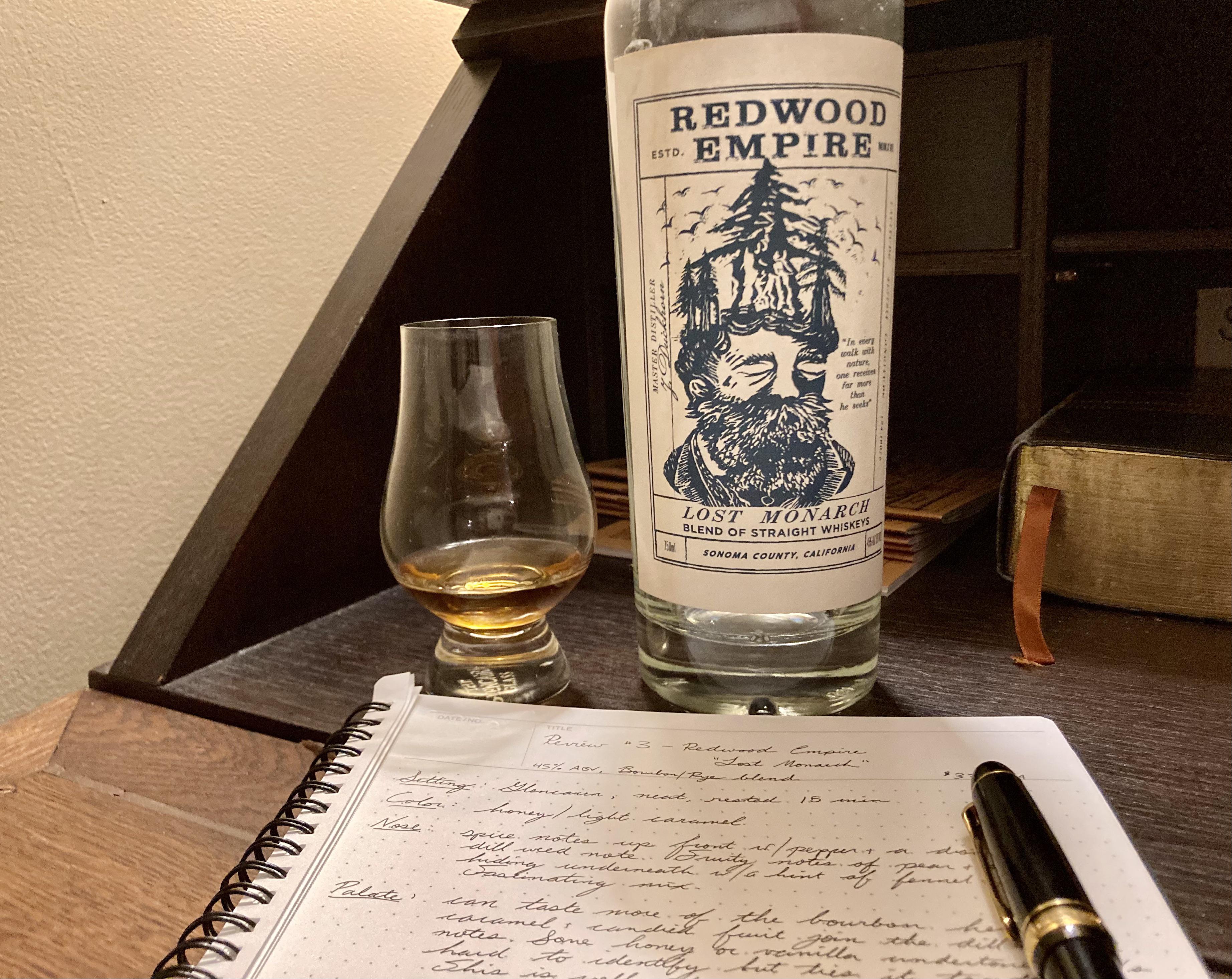 Review 3 Redwood Empire Lost Monarch r/whiskey