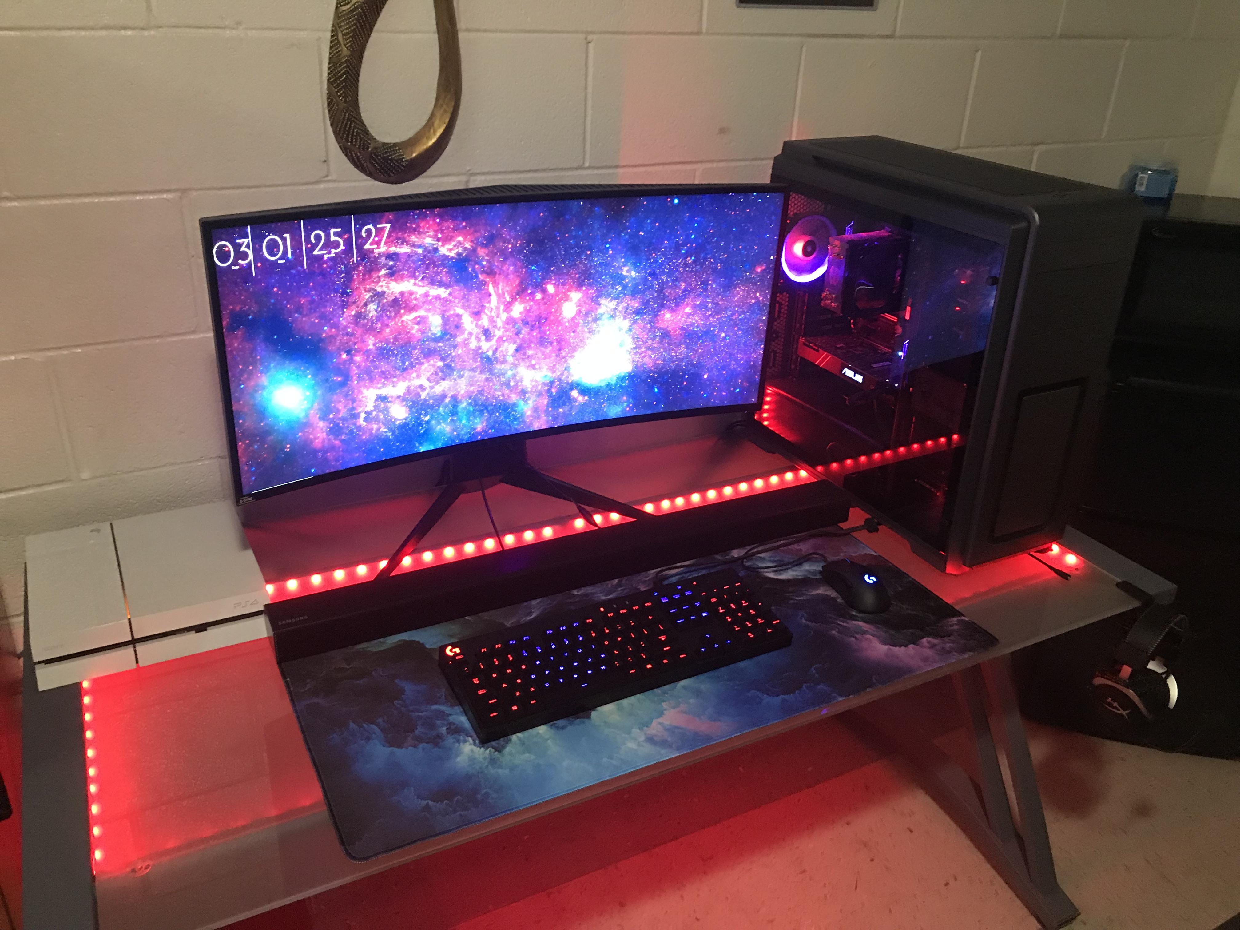 Glass desk r/battlestations