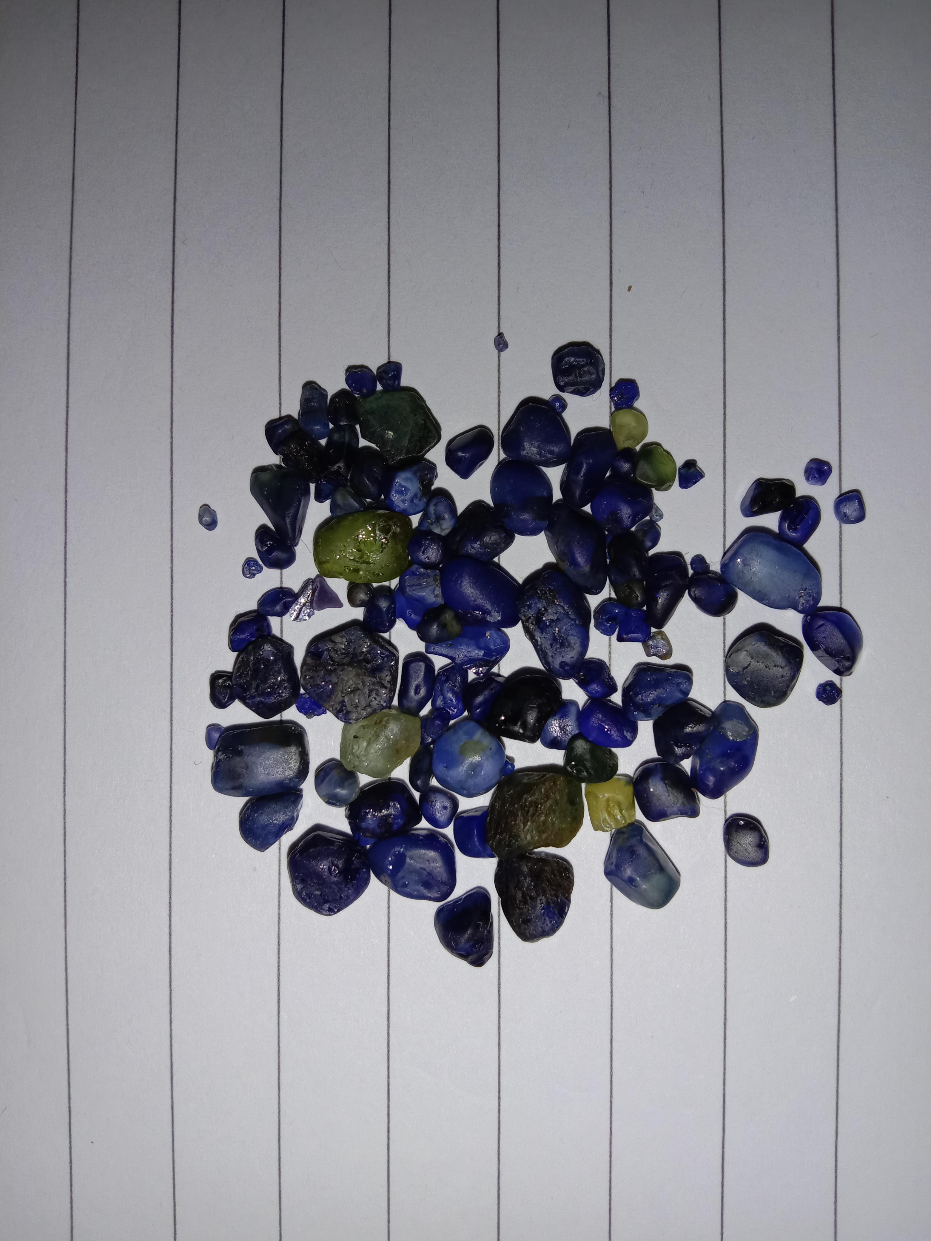 44.5ct of Australian sapphires I found in Victoria r/Gemstones