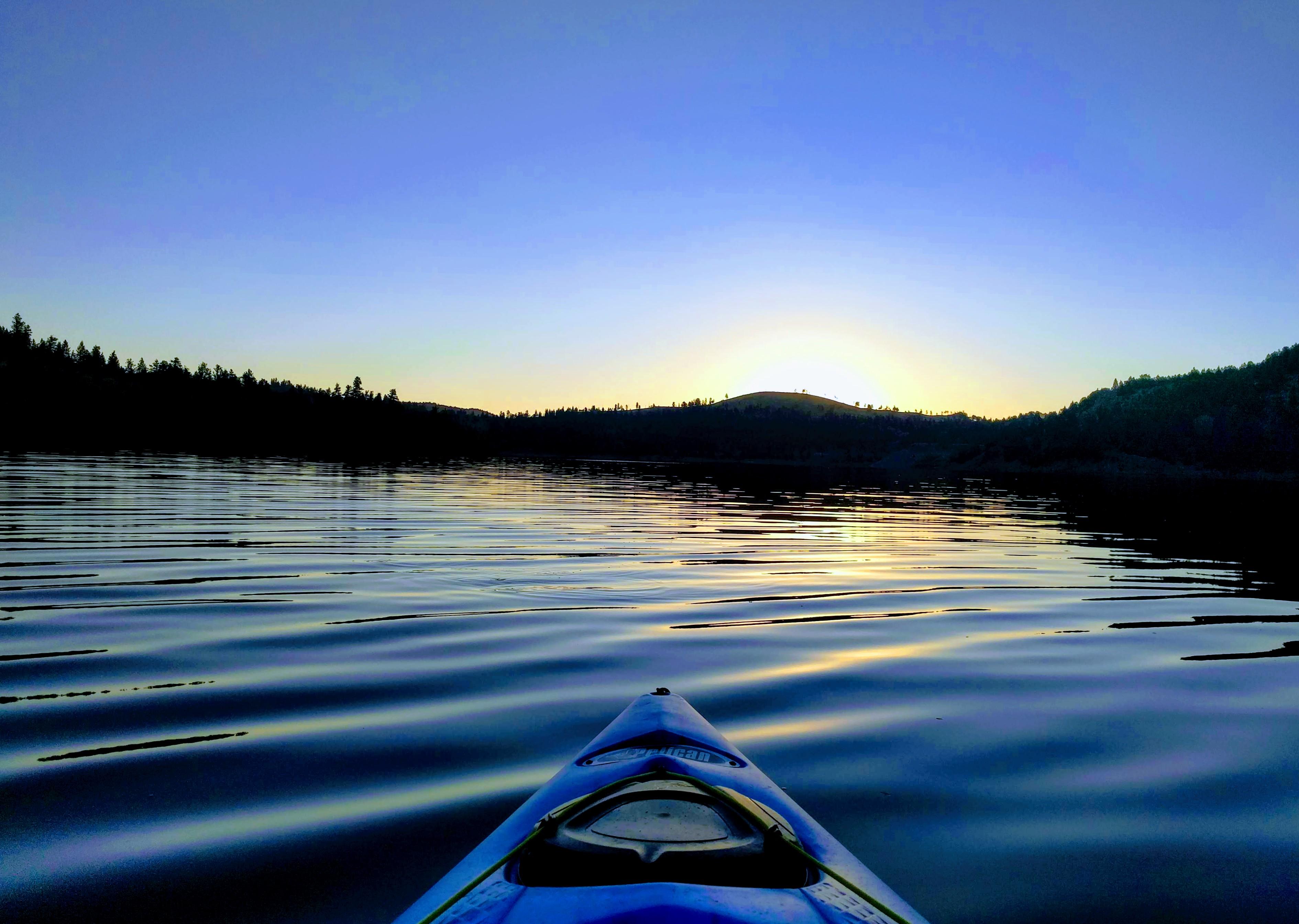 Sunrise Kayaking at Gross Reservoir Nederland, Colorado r/Kayaking