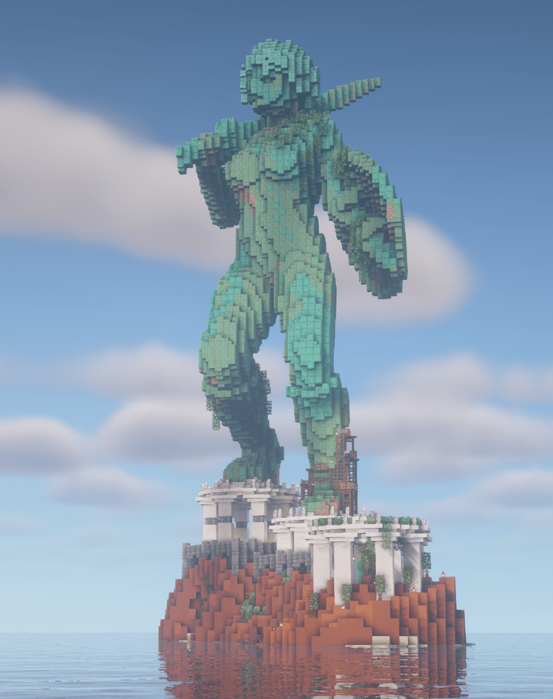 Copper is such a fantastic addition r/Minecraftbuilds
