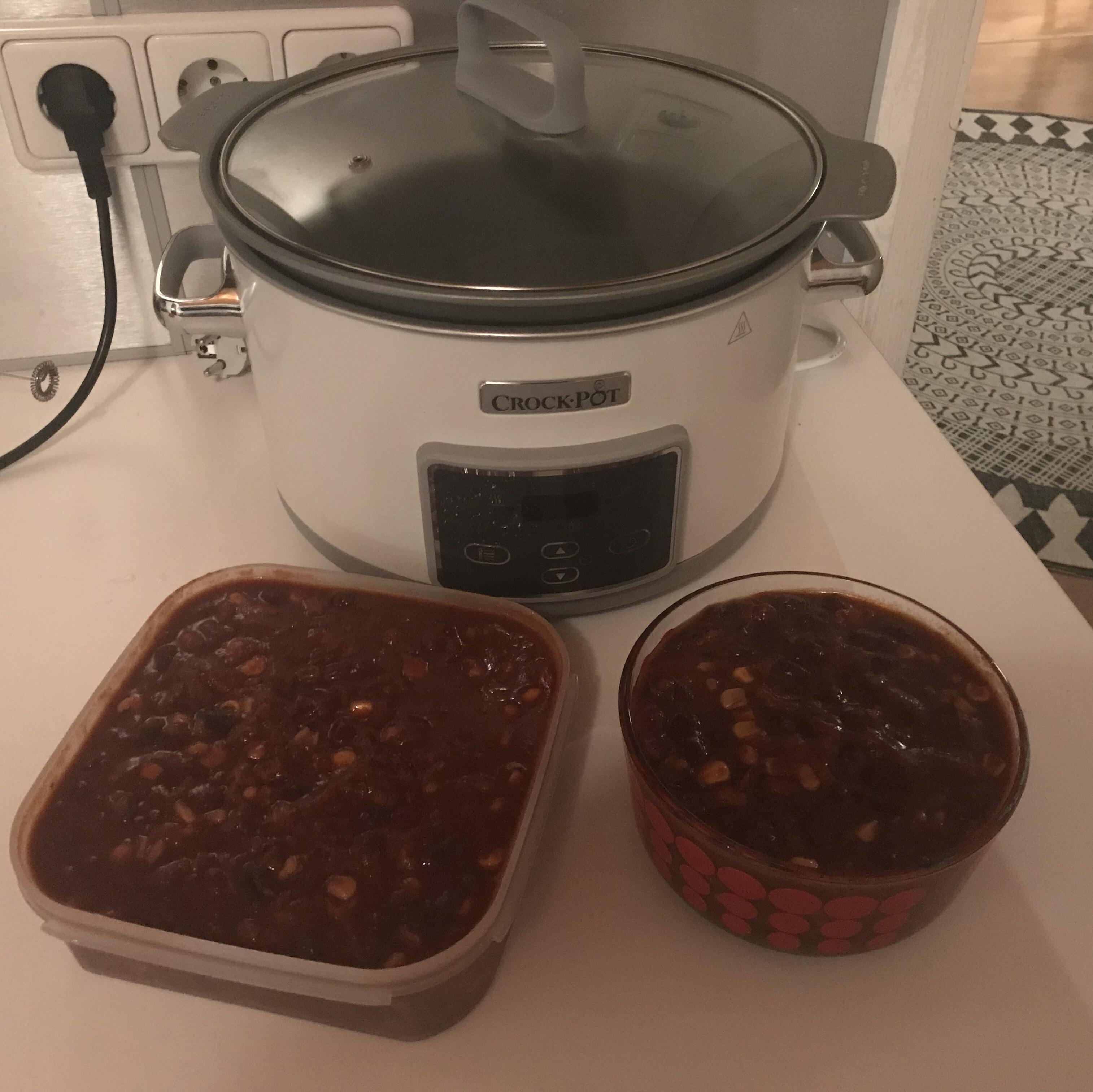 First chili in my new crock pot! r/slowcooking