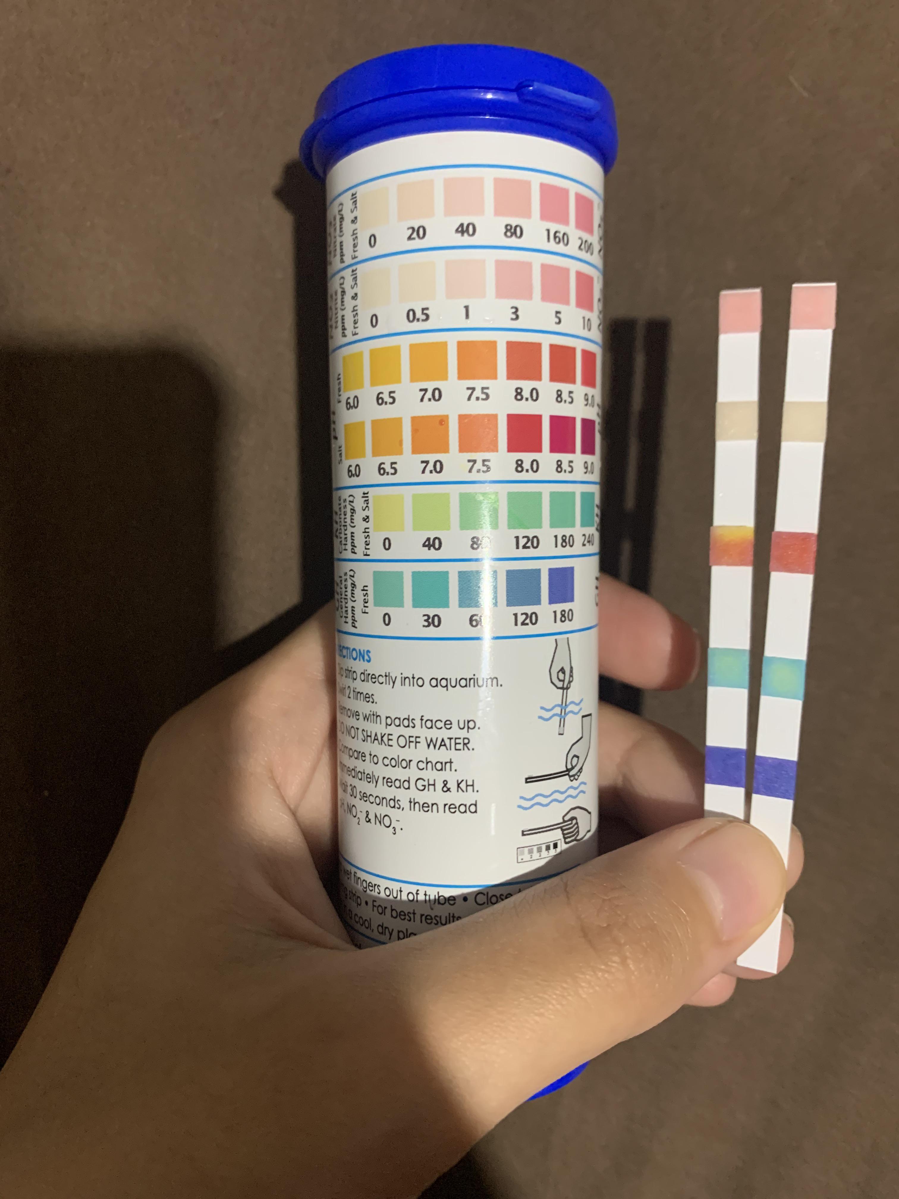 are these readings bad for my bettas fish tank r/bettafish