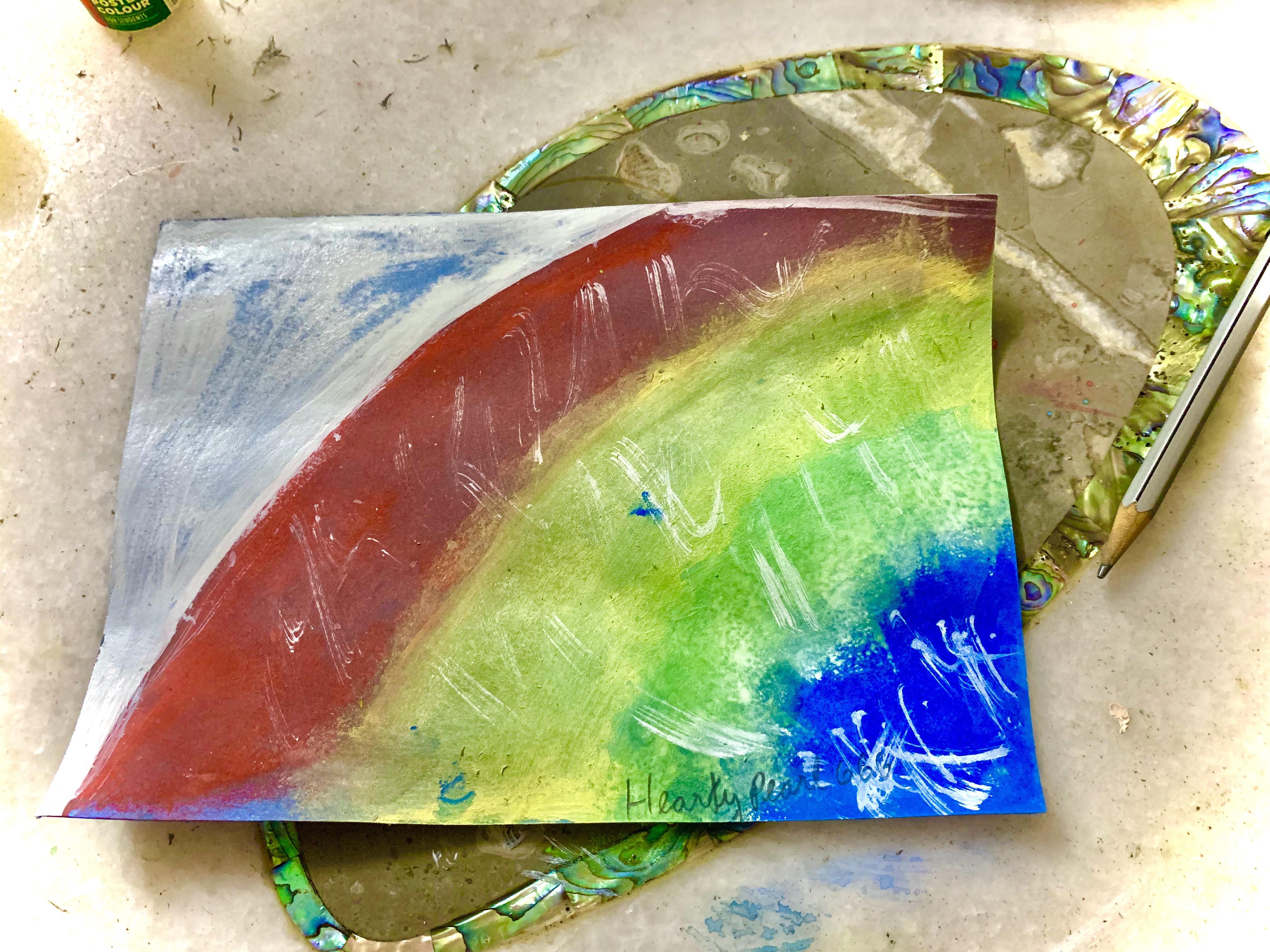 I made this (tried to make a pan flag but oh well ) (this is also my first time using paint) r