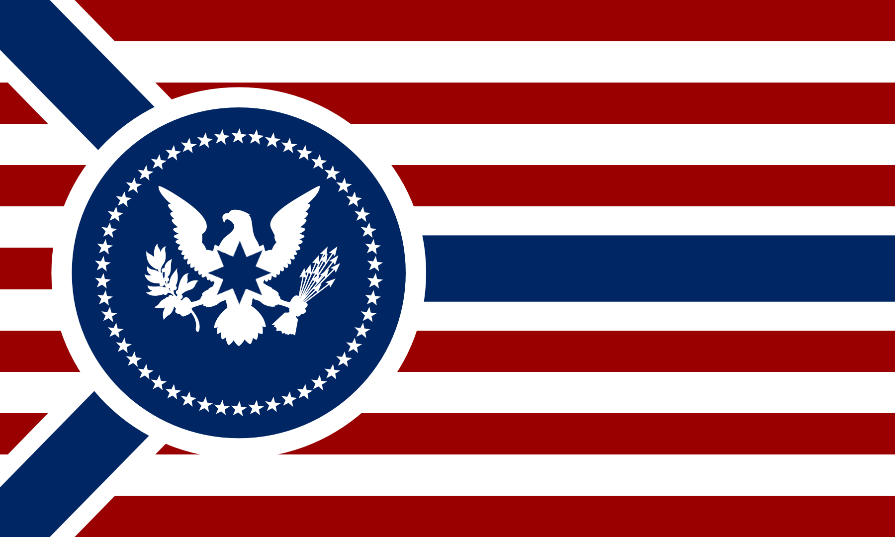 Cool looking USA flag I found vexillology