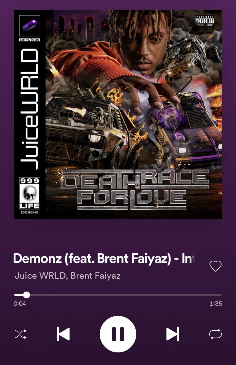 Best juice song imo r/JuiceWRLD
