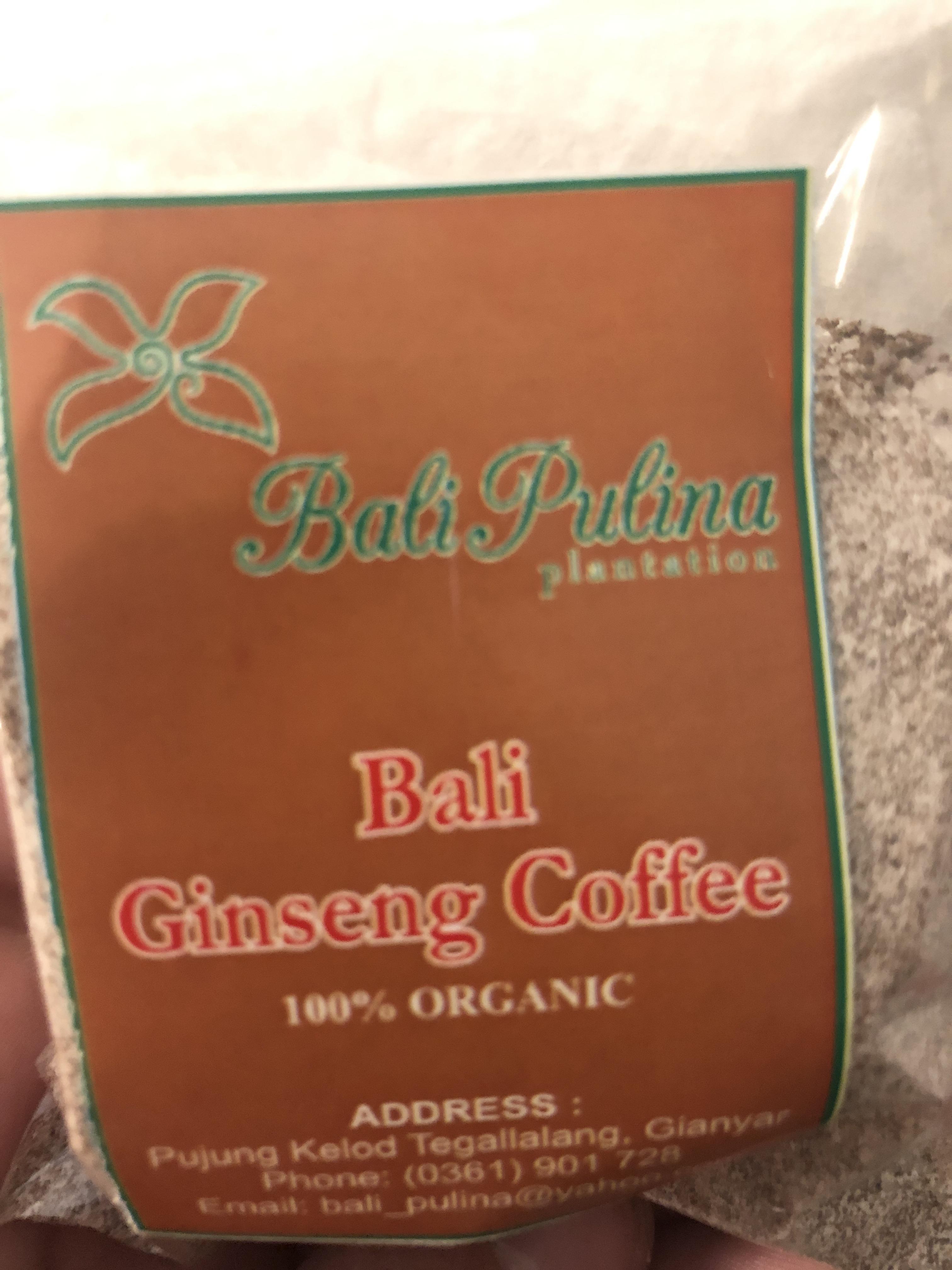 I have this ginseng coffee from Bali and have no clue how to make it