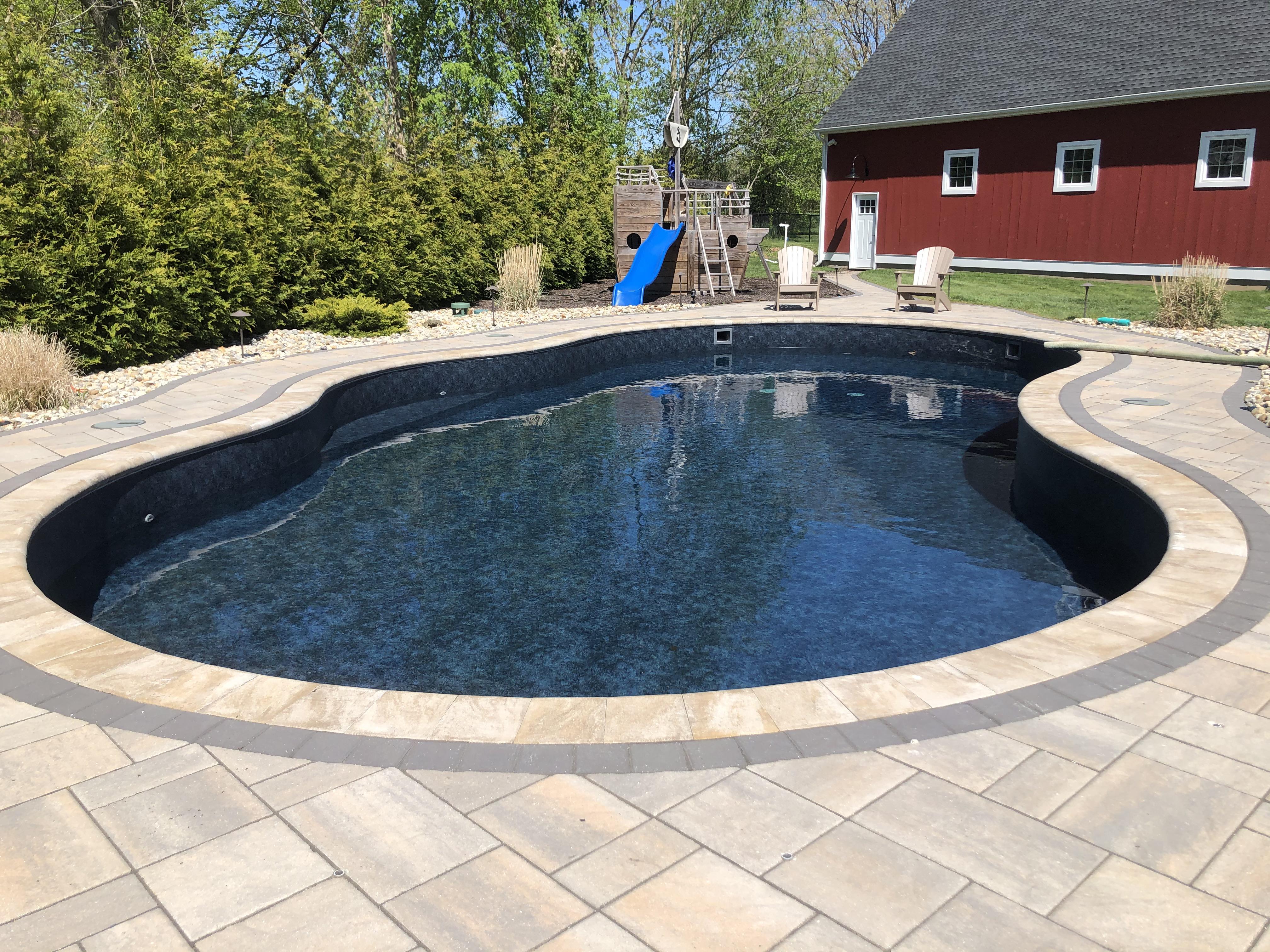 Dropped a new liner on a pool I built 6 years ago r/swimmingpools