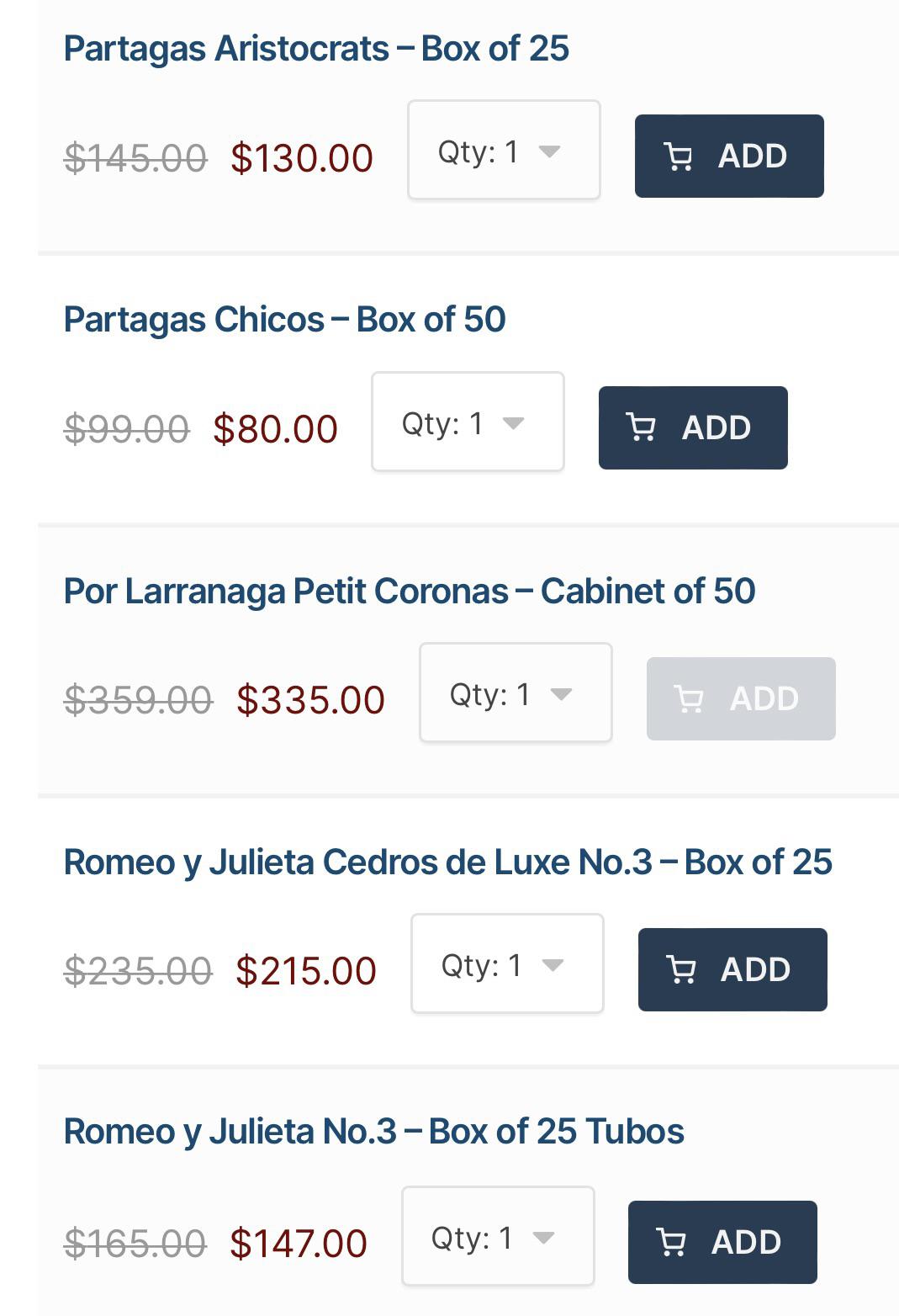 Cuban Lou’s specials r/cigarpromos