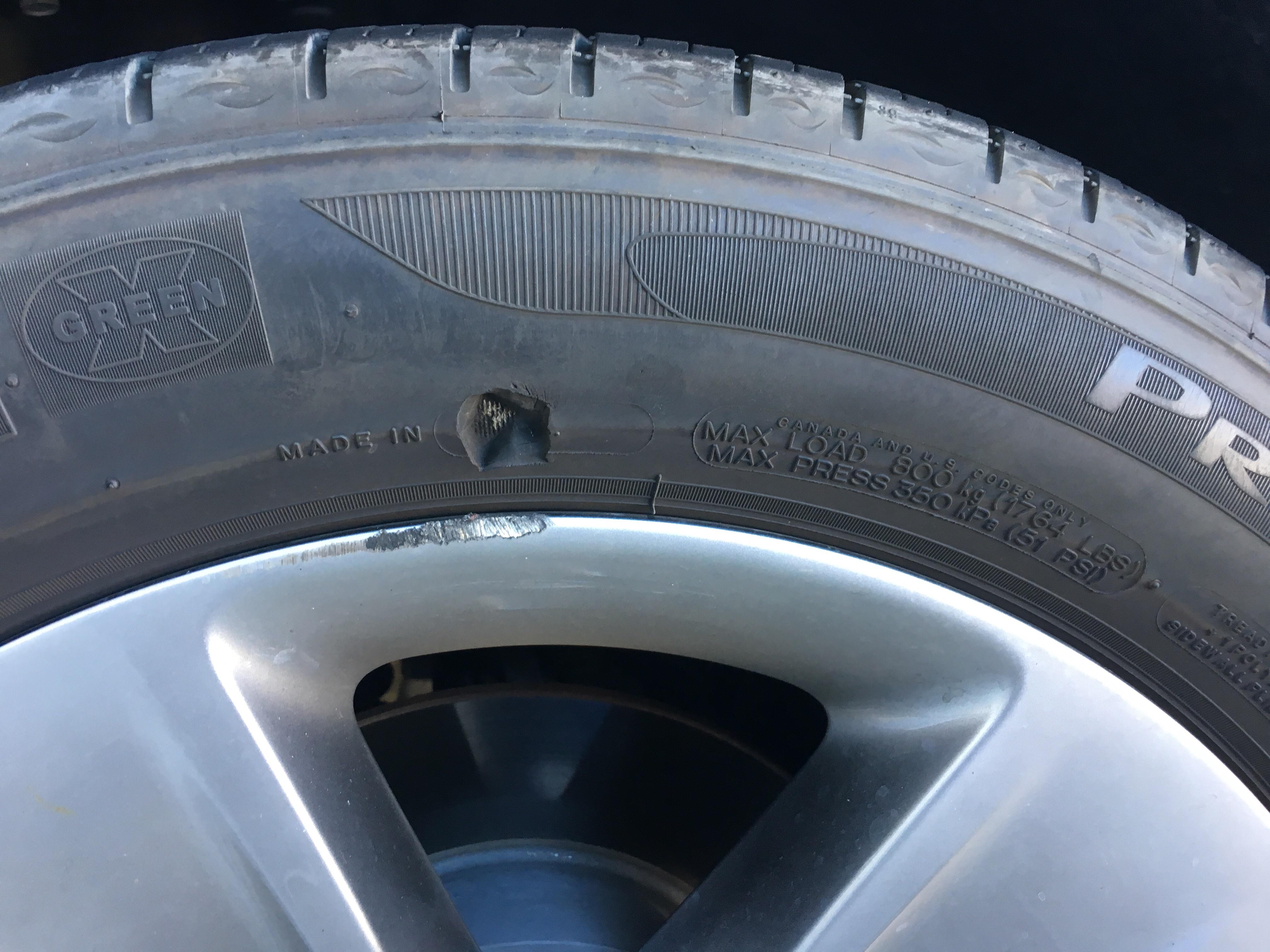 Tire on a rental Dodge Challenger. Should I return it ? r/Cartalk