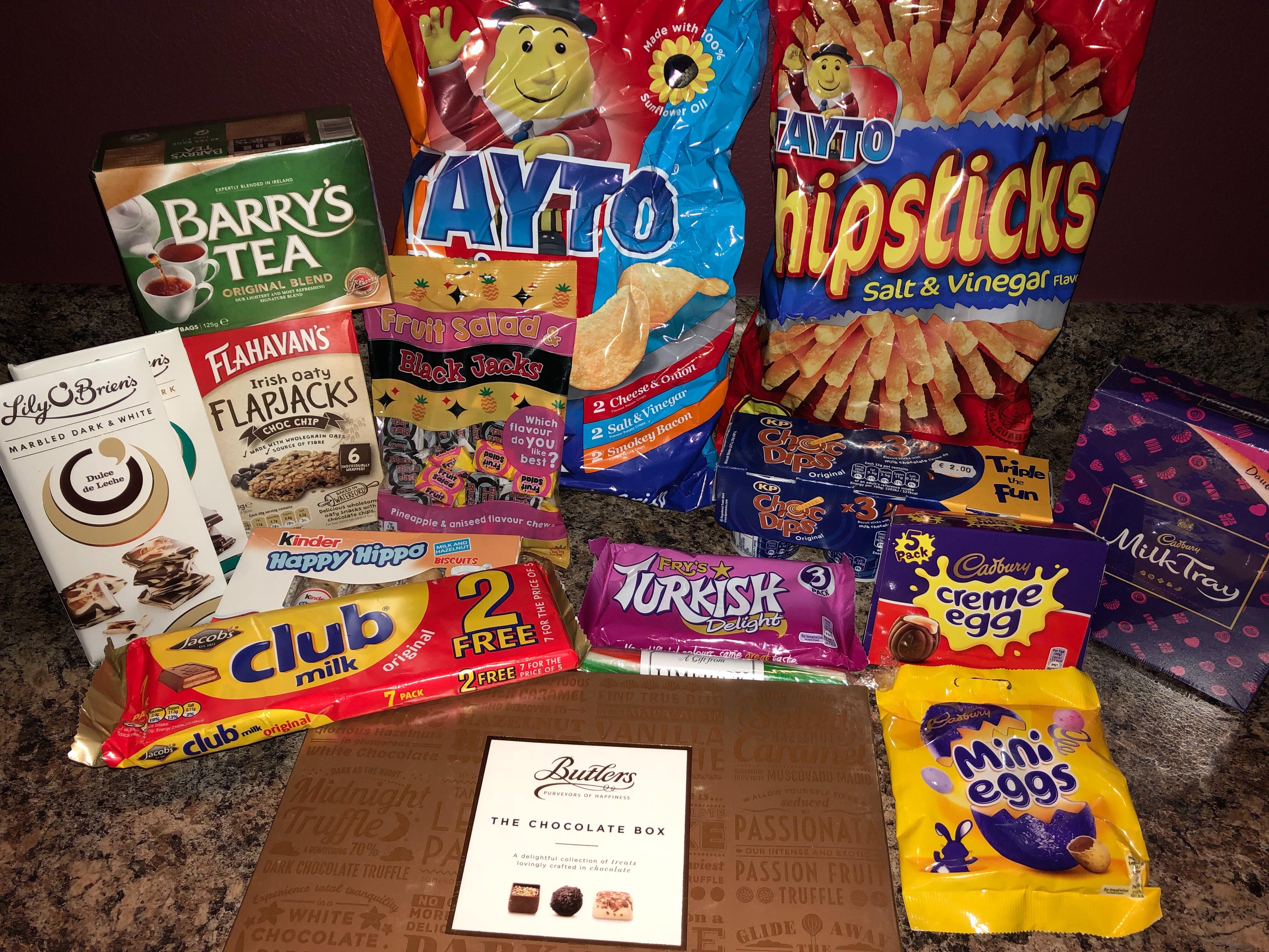 Thanks for the Irish snacks, u/woodtroy! I can’t wait to dig into them