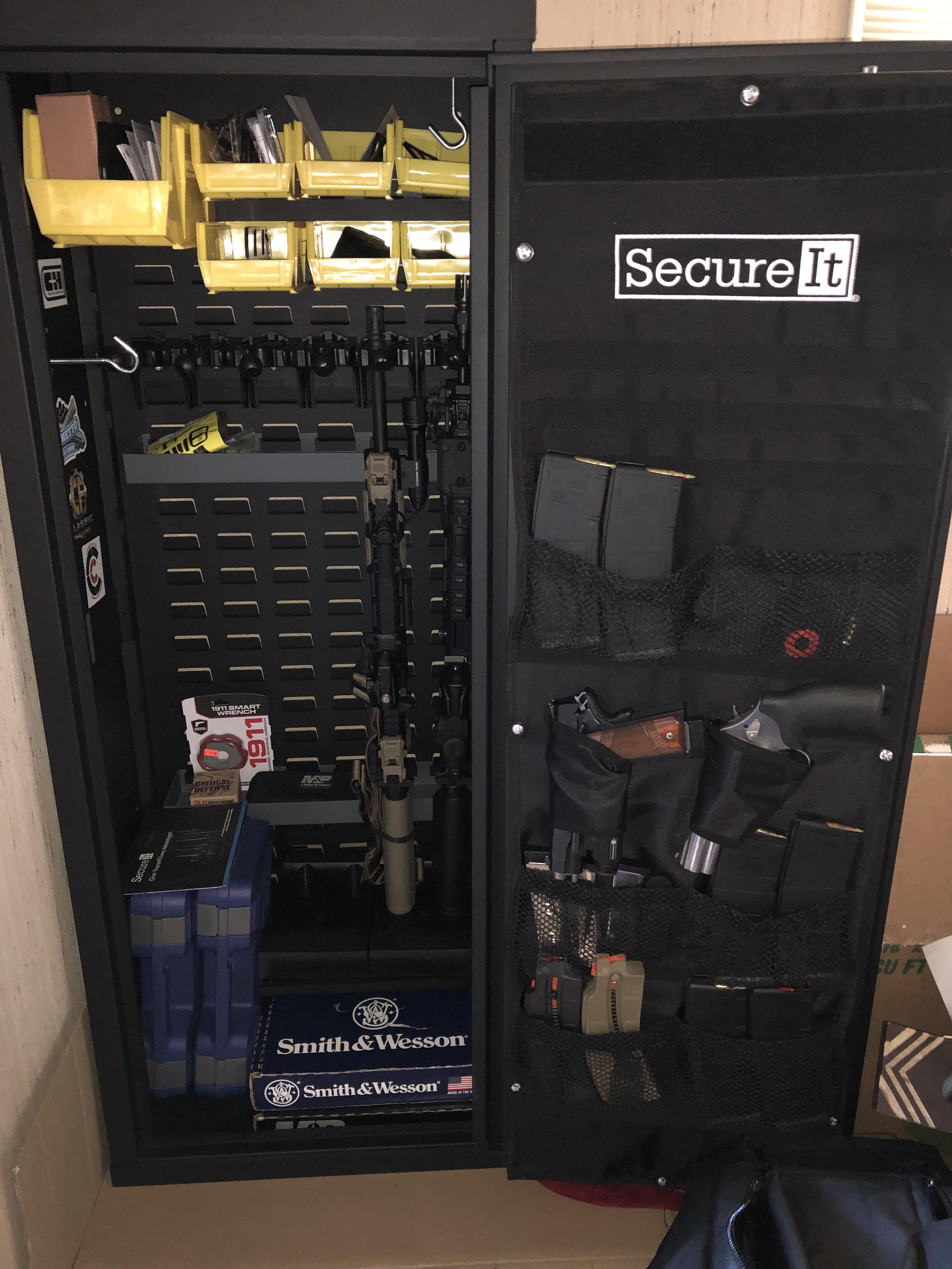 SecureIt Gun Safe Winner! Thanks to r/guns and r/tacticalgear r/ar15