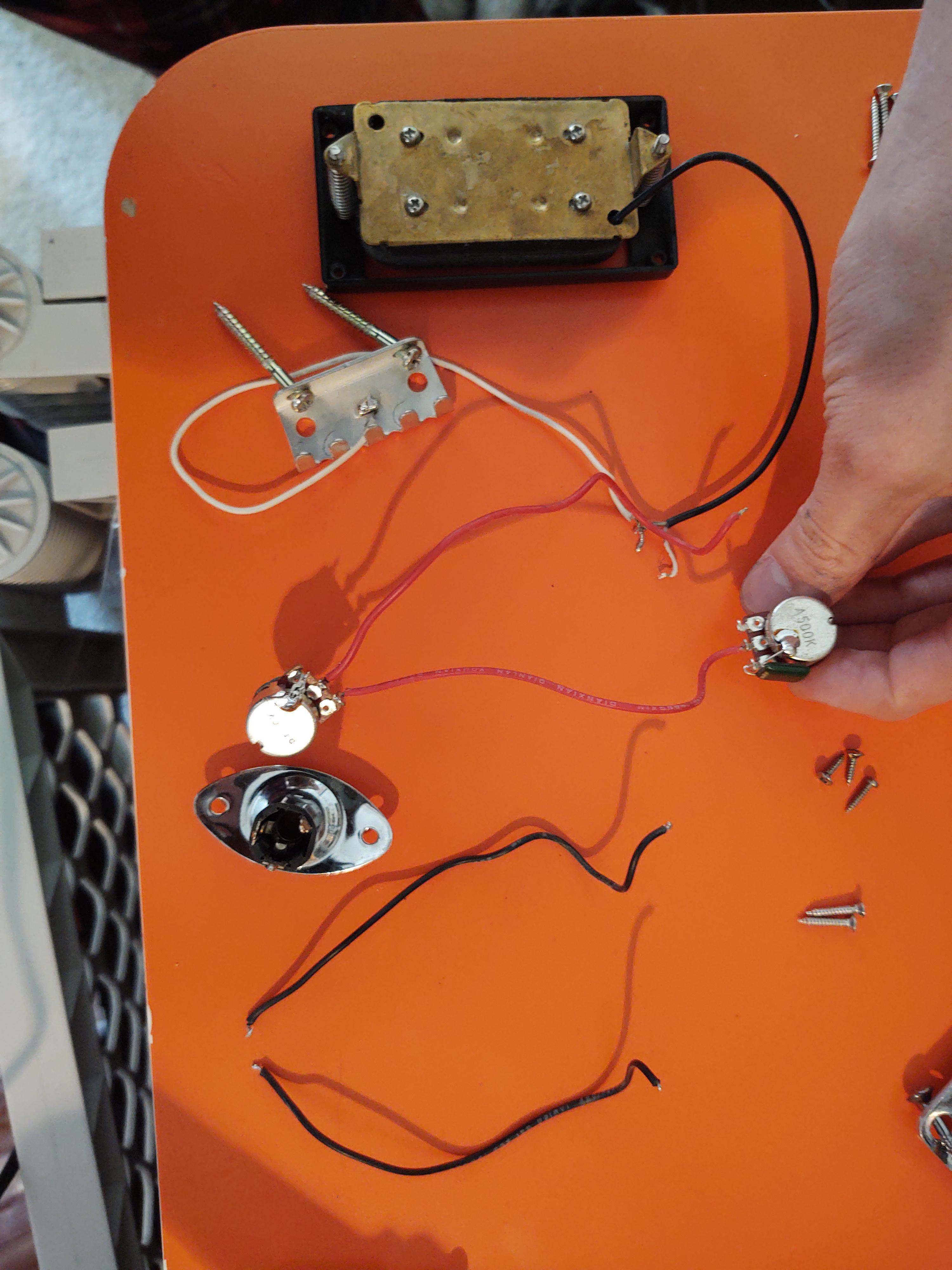 Need help rewiring r/guitars