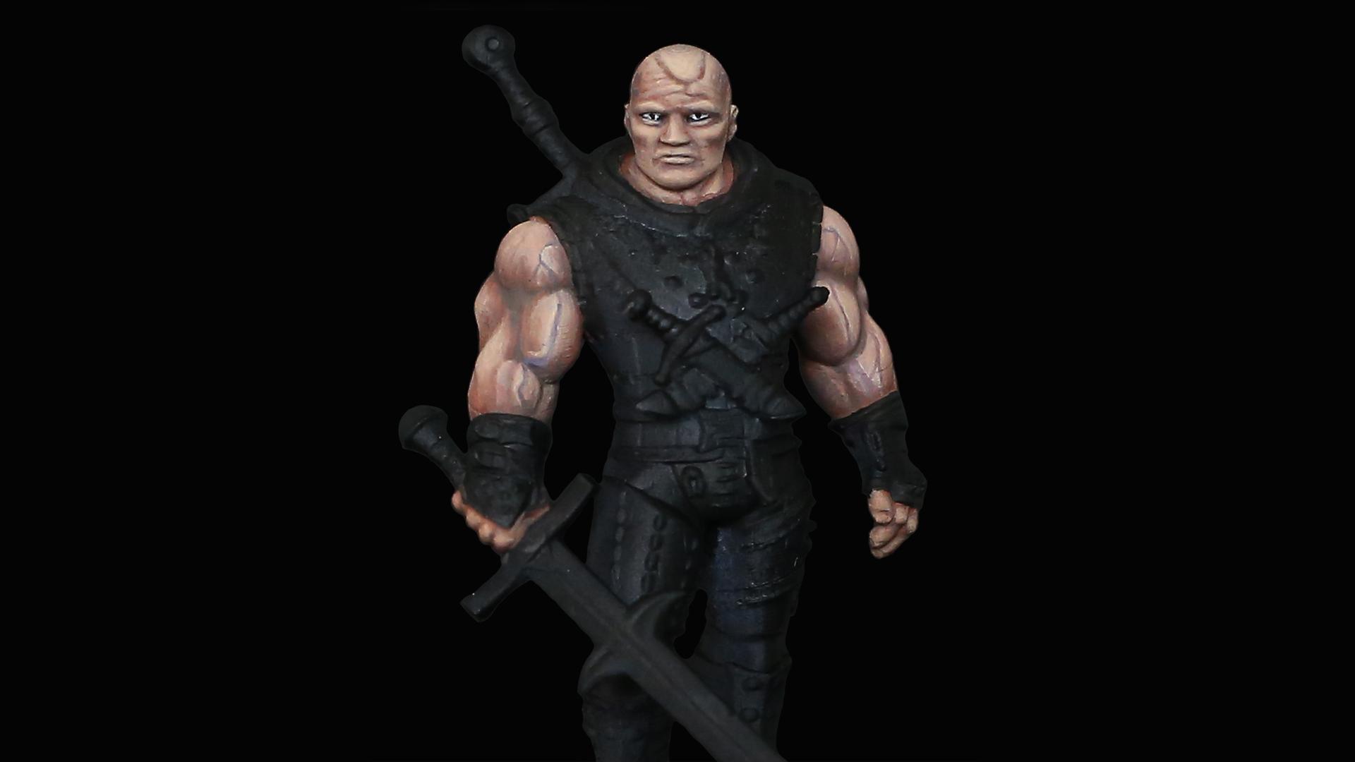 I've been painting my warhammer rpg character recently and I thought a