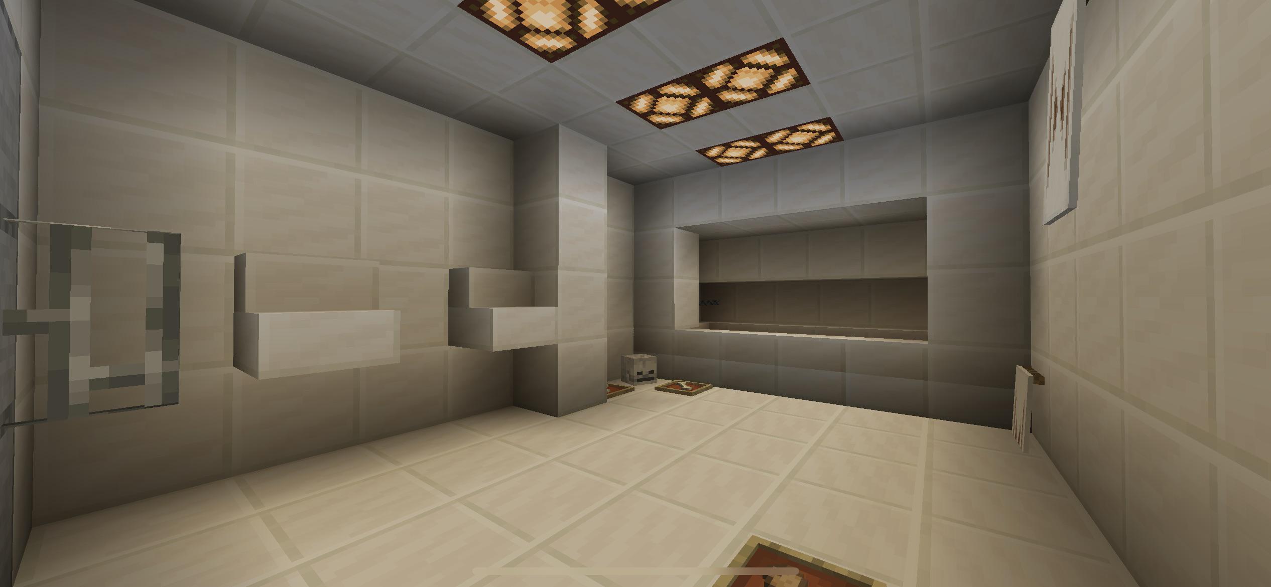 Made the bathroom trap from SAW r/Minecraftbuilds