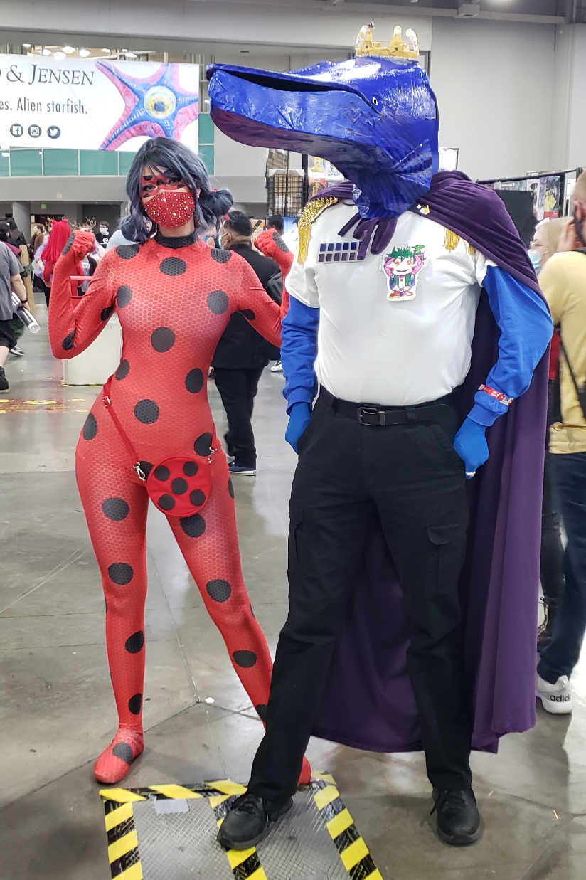I found an amazing Ladybug cosplay at FanX Salt Lake 2021! r