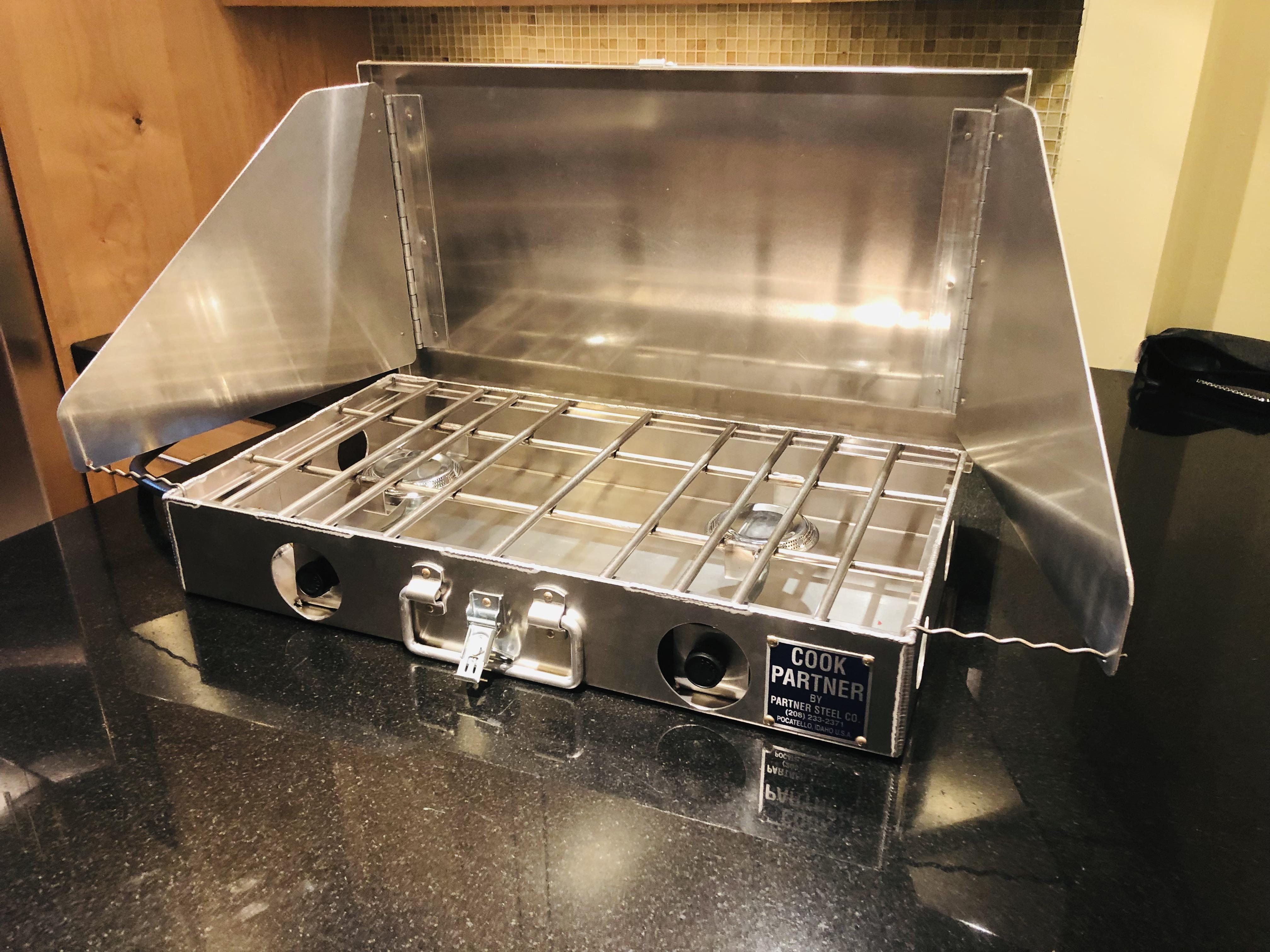 Partner Steel Camp Stove. Stainless steel, made to order and built like