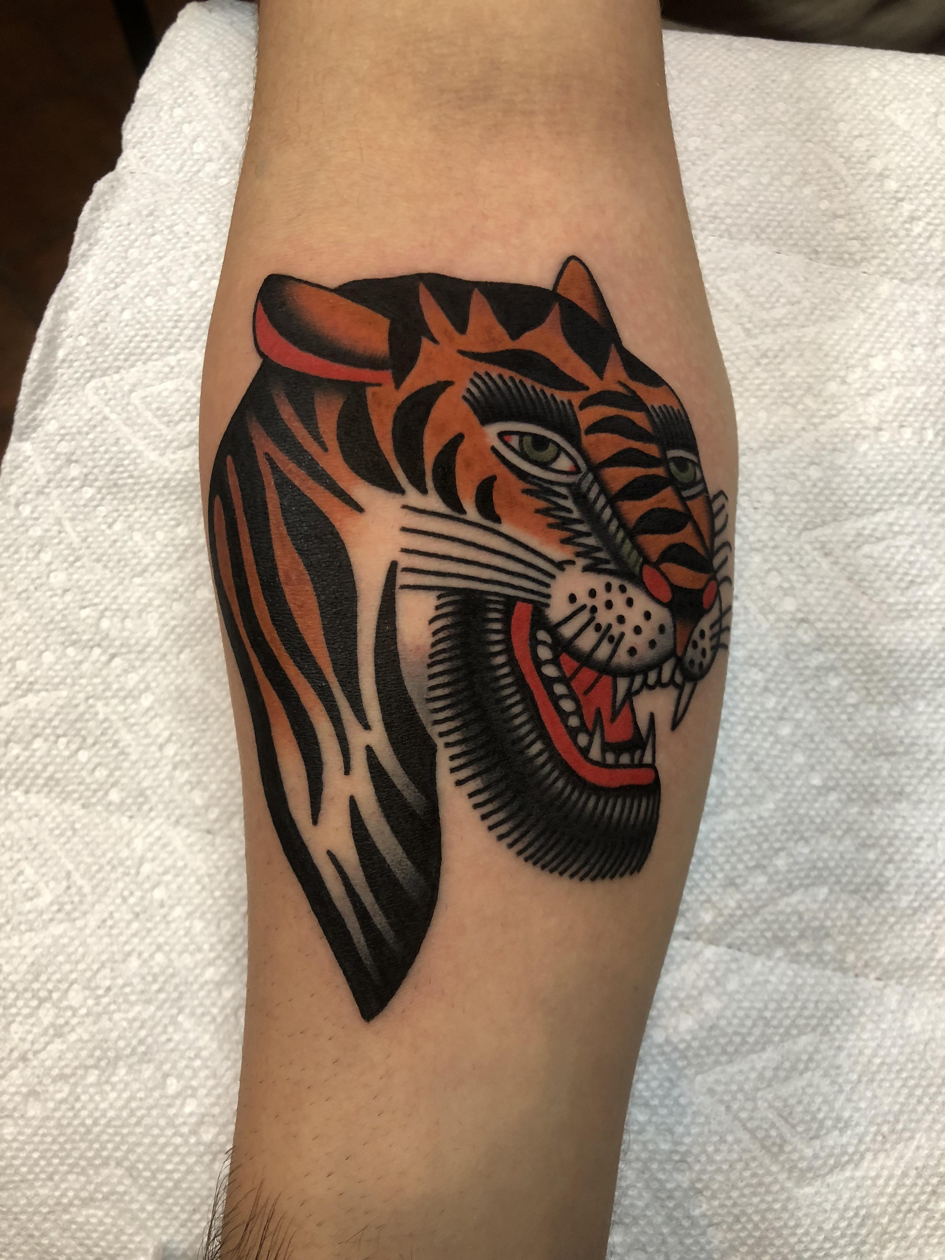 Grimm by Dannii G made Folklore Trading Co. in Dallas, TX r/traditionaltattoos