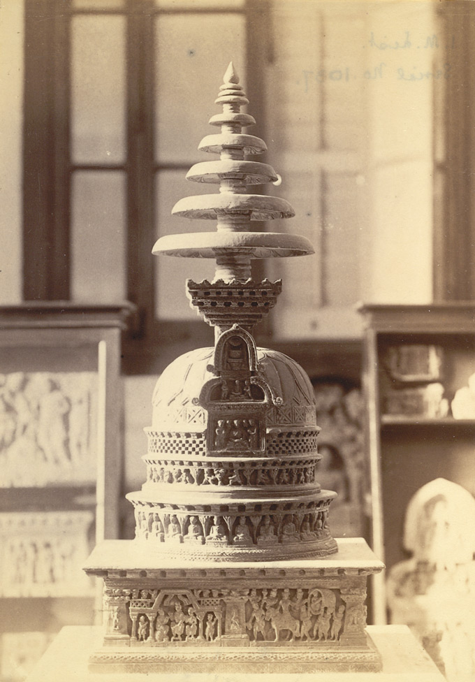 Votive Stupa, Gandhara, 2nd Century CE, Loriyan Tangai Stupa, Peshawar