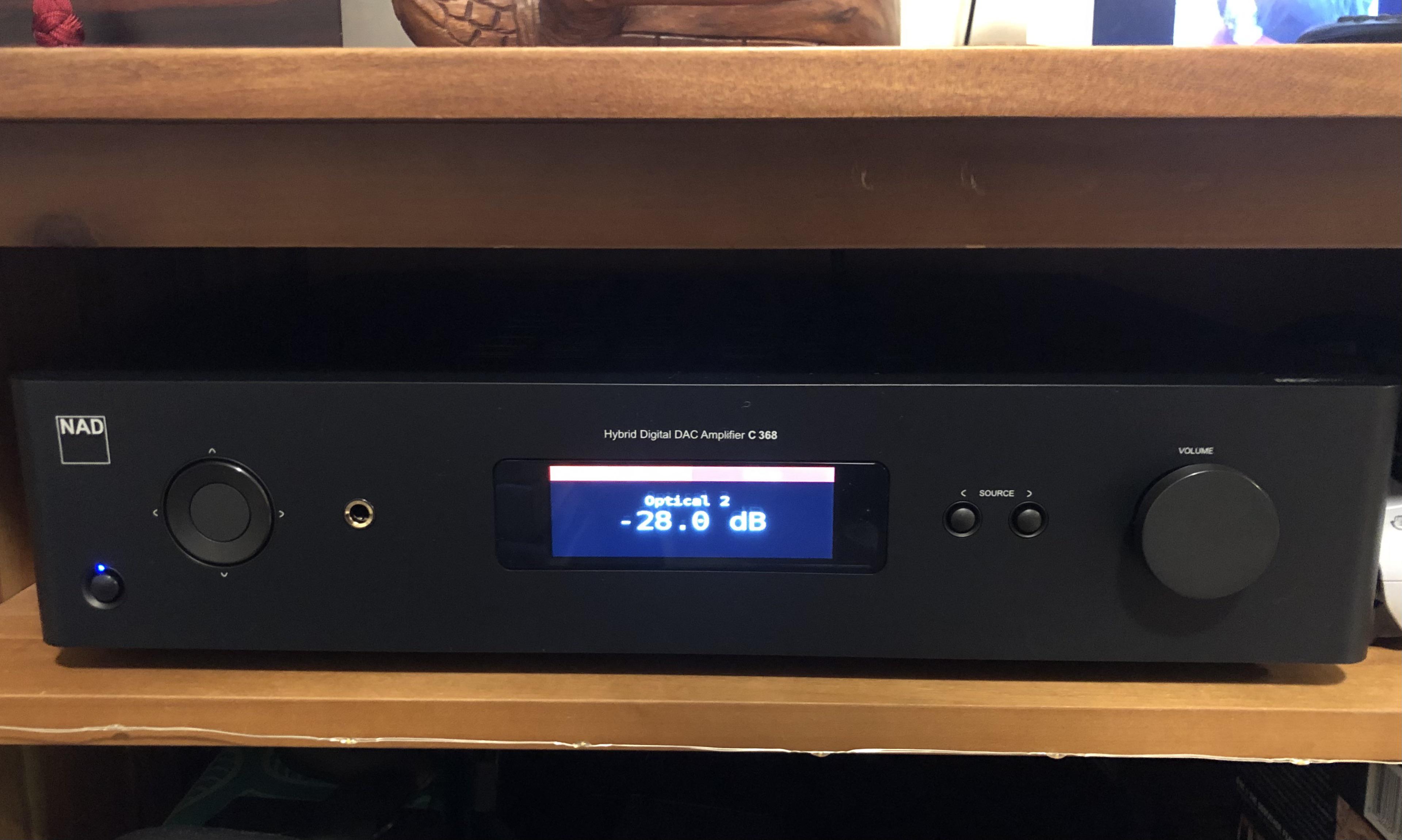 New Amp Day - NAD C368 : r/BudgetAudiophile