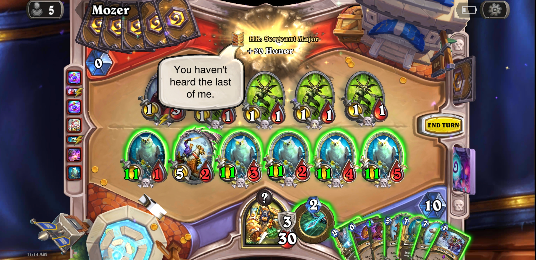 Look At Me, I Am The Owl Deck Now. r/hearthstone