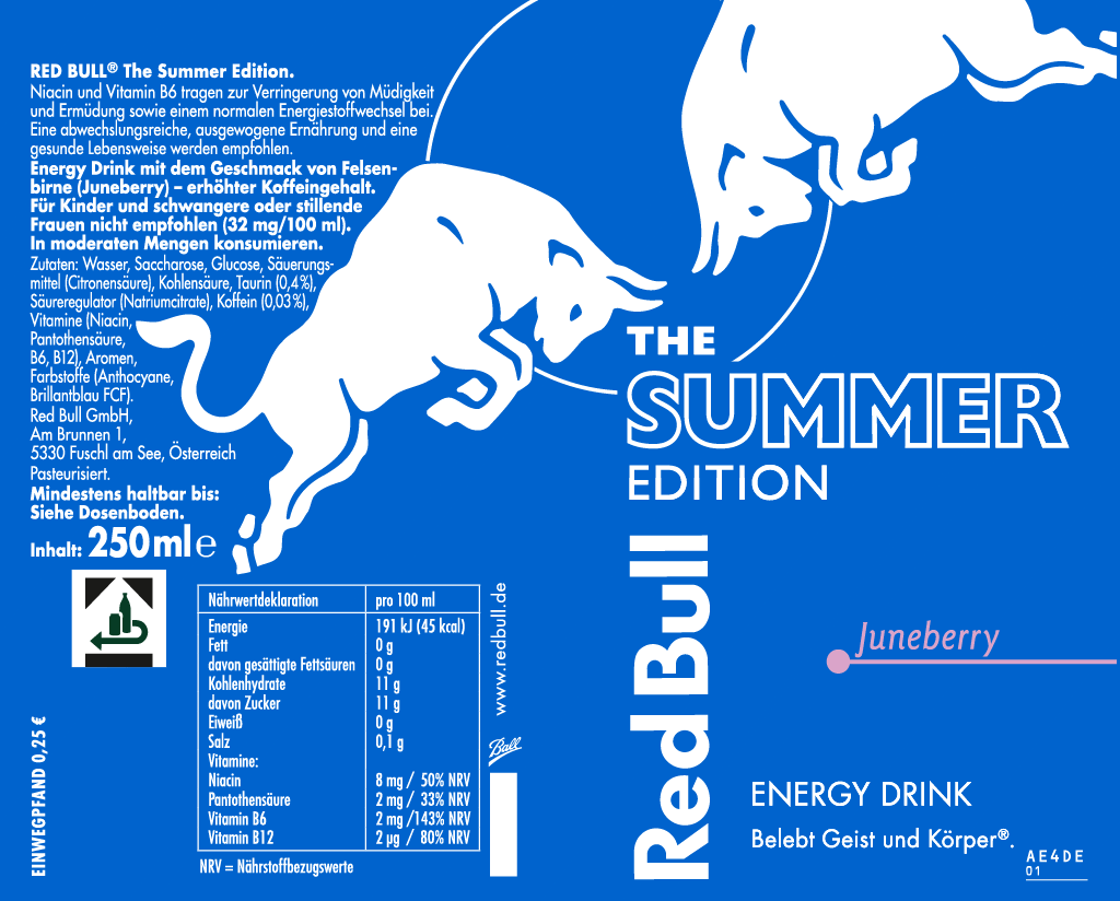 Red Bull Label