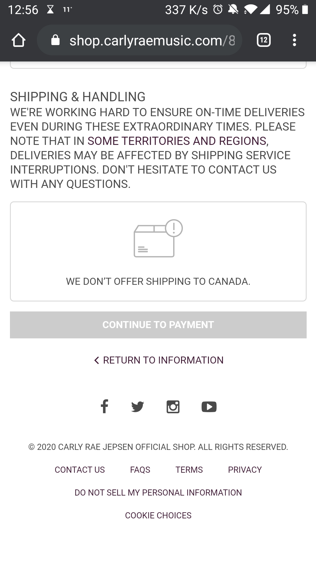 Where to buy CD in Canada? r/carlyraejepsen