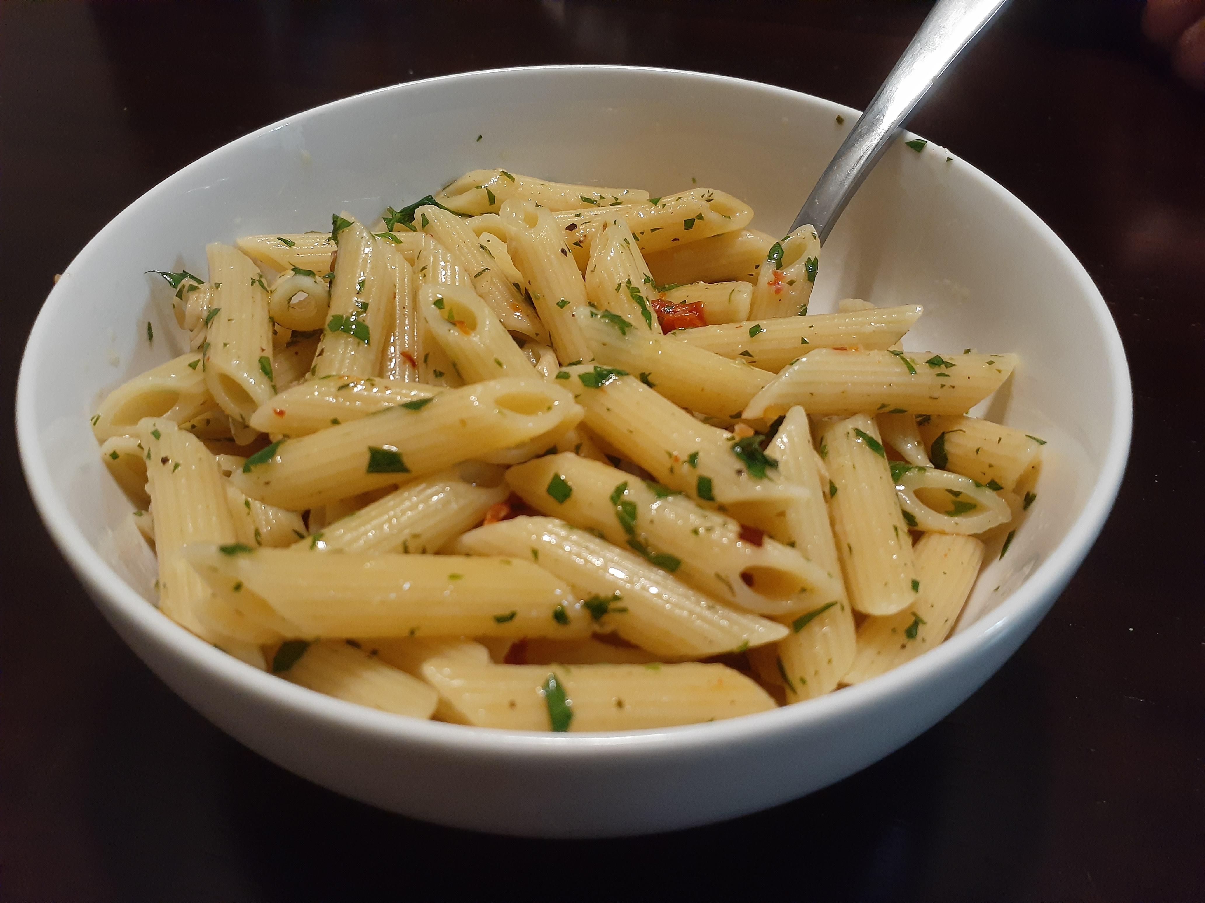 Penne Aglio e Olio FoodPorn