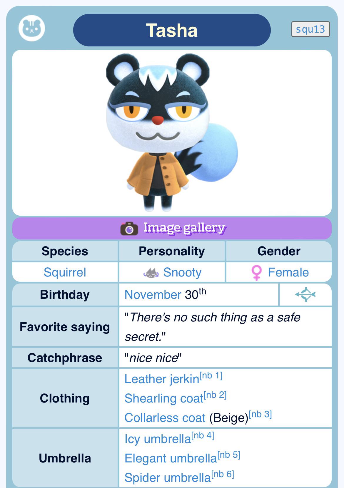 Is Tasha a good villager? r/acnh