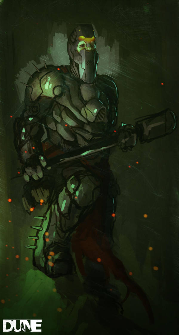 How I picture the Sardaukarcredit to bradwright on Deviantart. dune