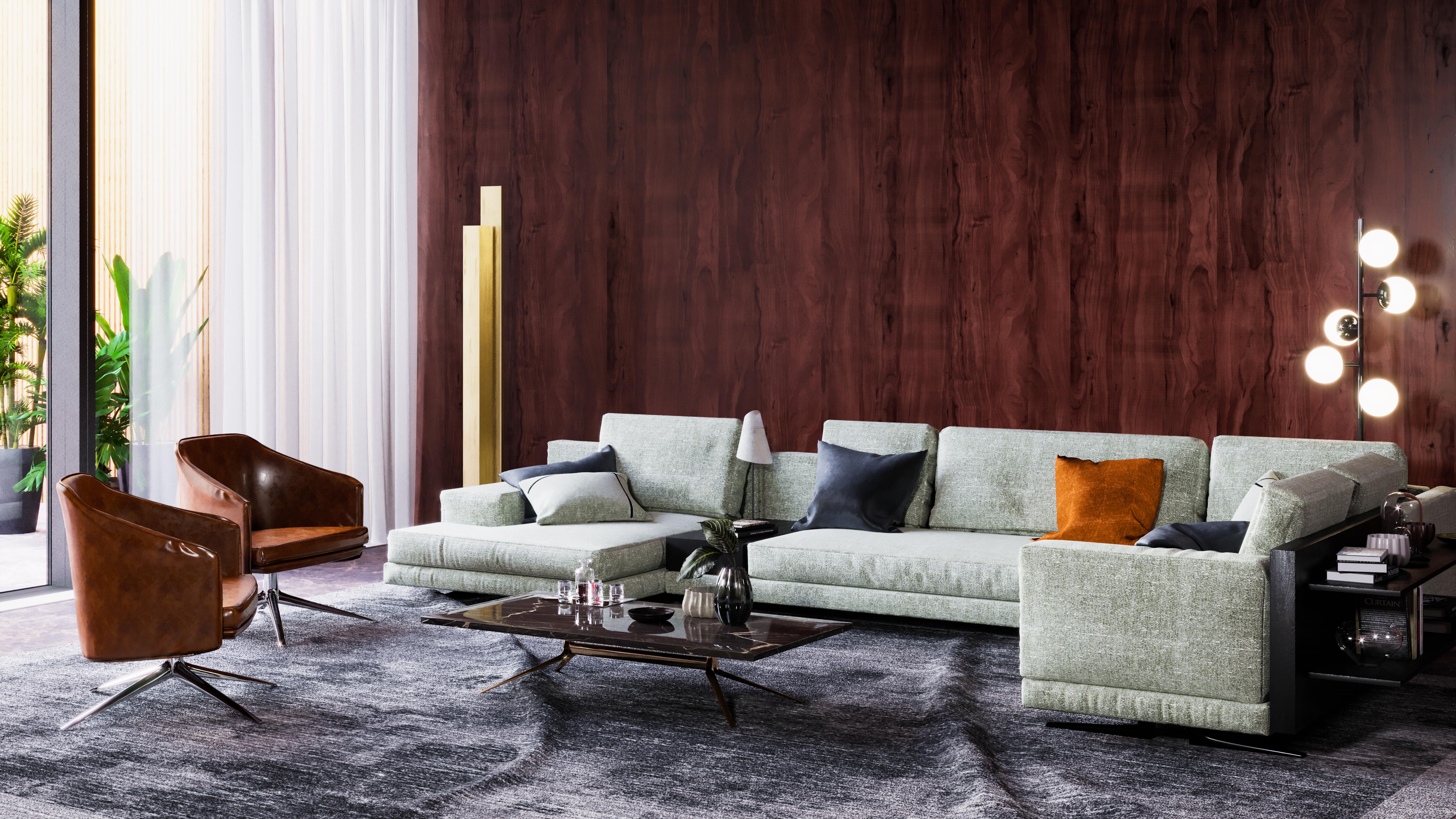 Poliform Living Room archviz