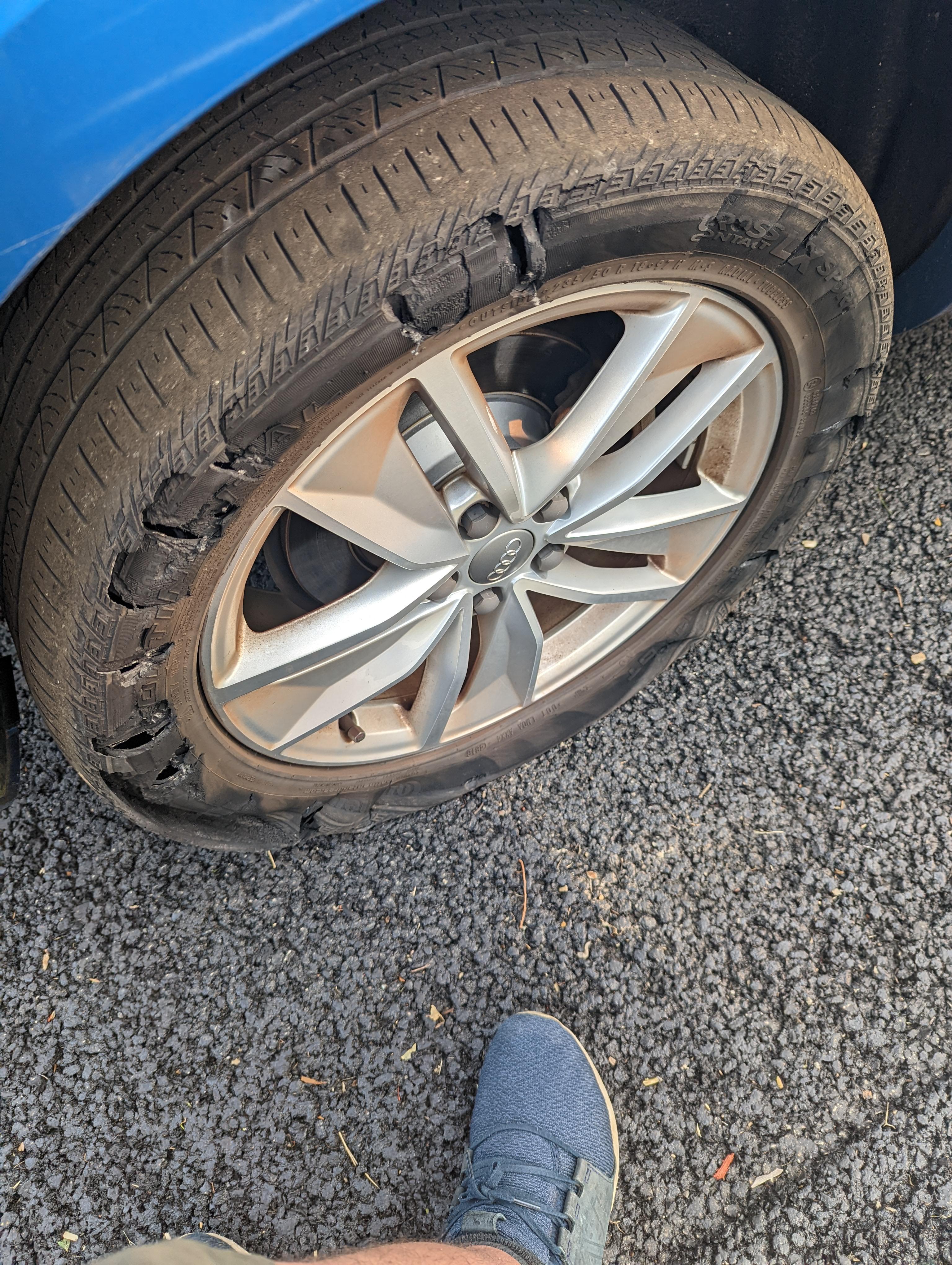 Why isn't my tire holding air? r/tires