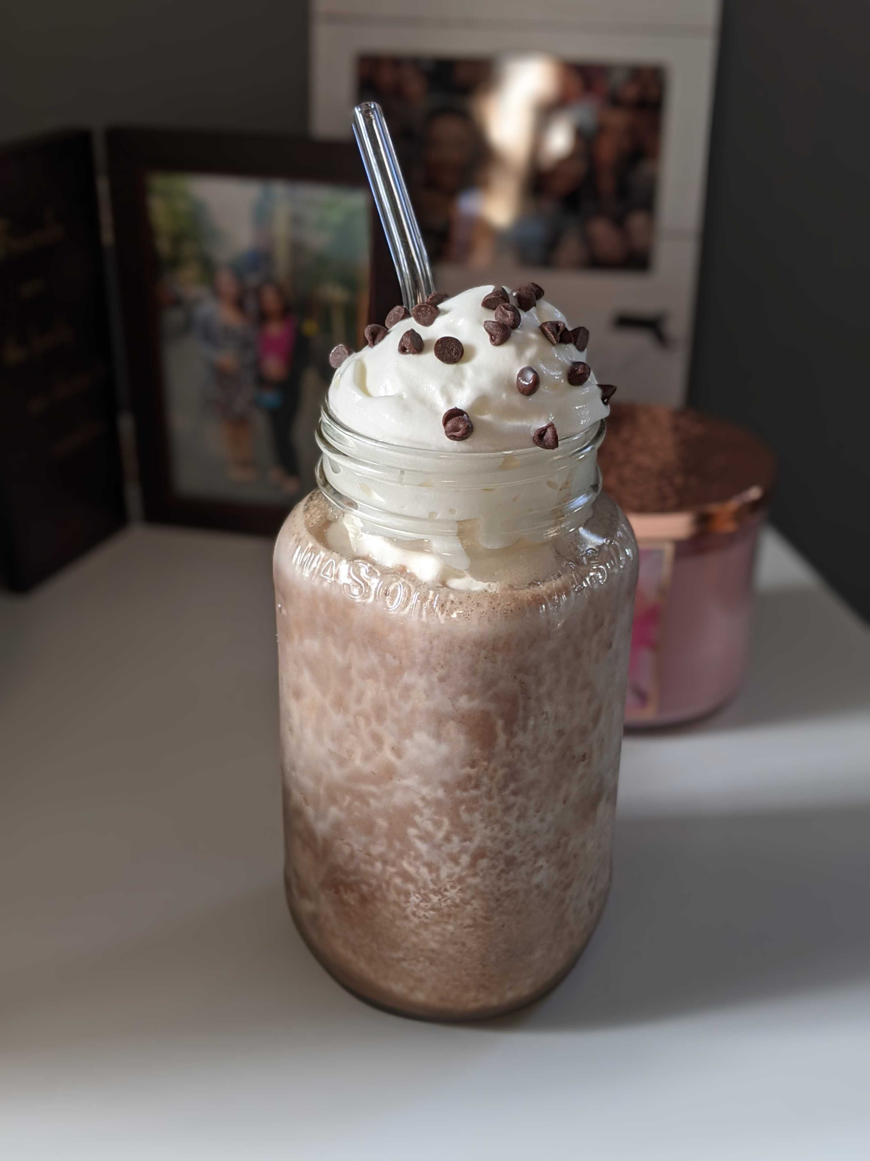 Starbucks Double Chocolatey Chip Frappuccino Dupe Protein edition