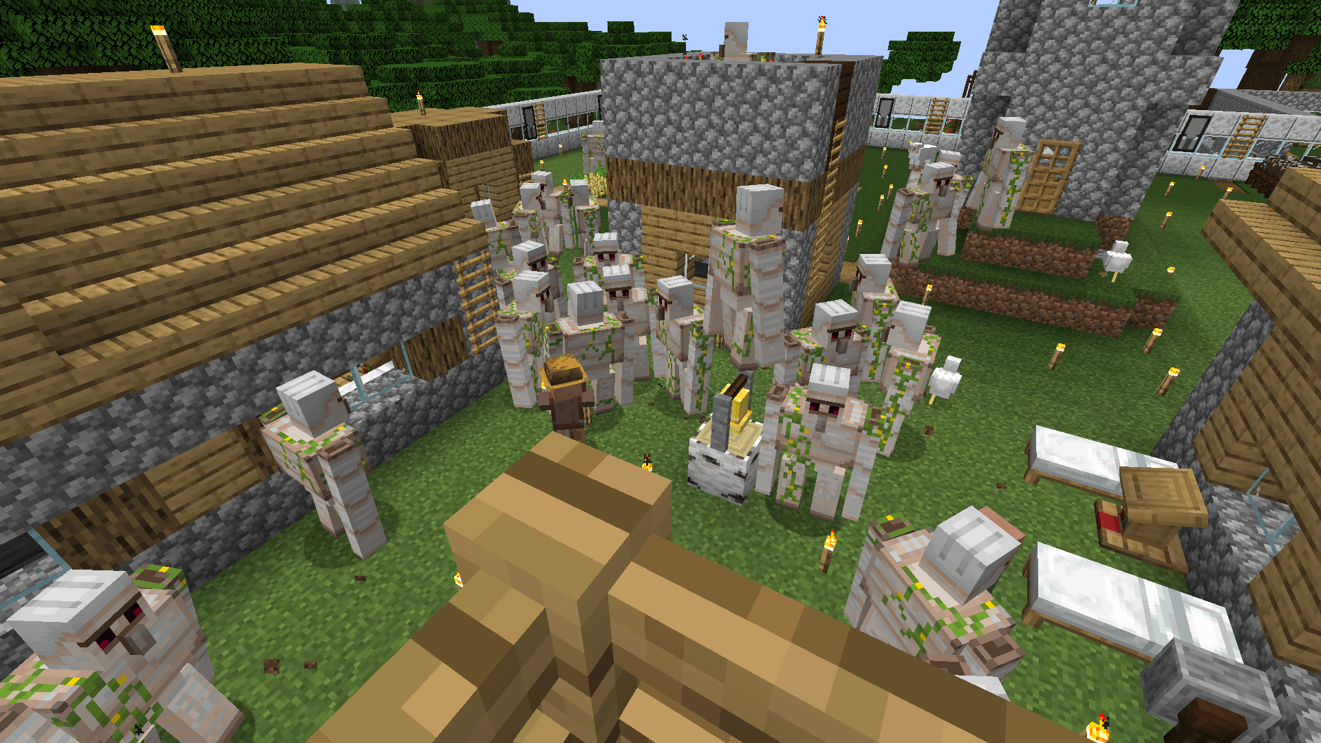 Minecraft Village Iron Golem Images and Photos finder
