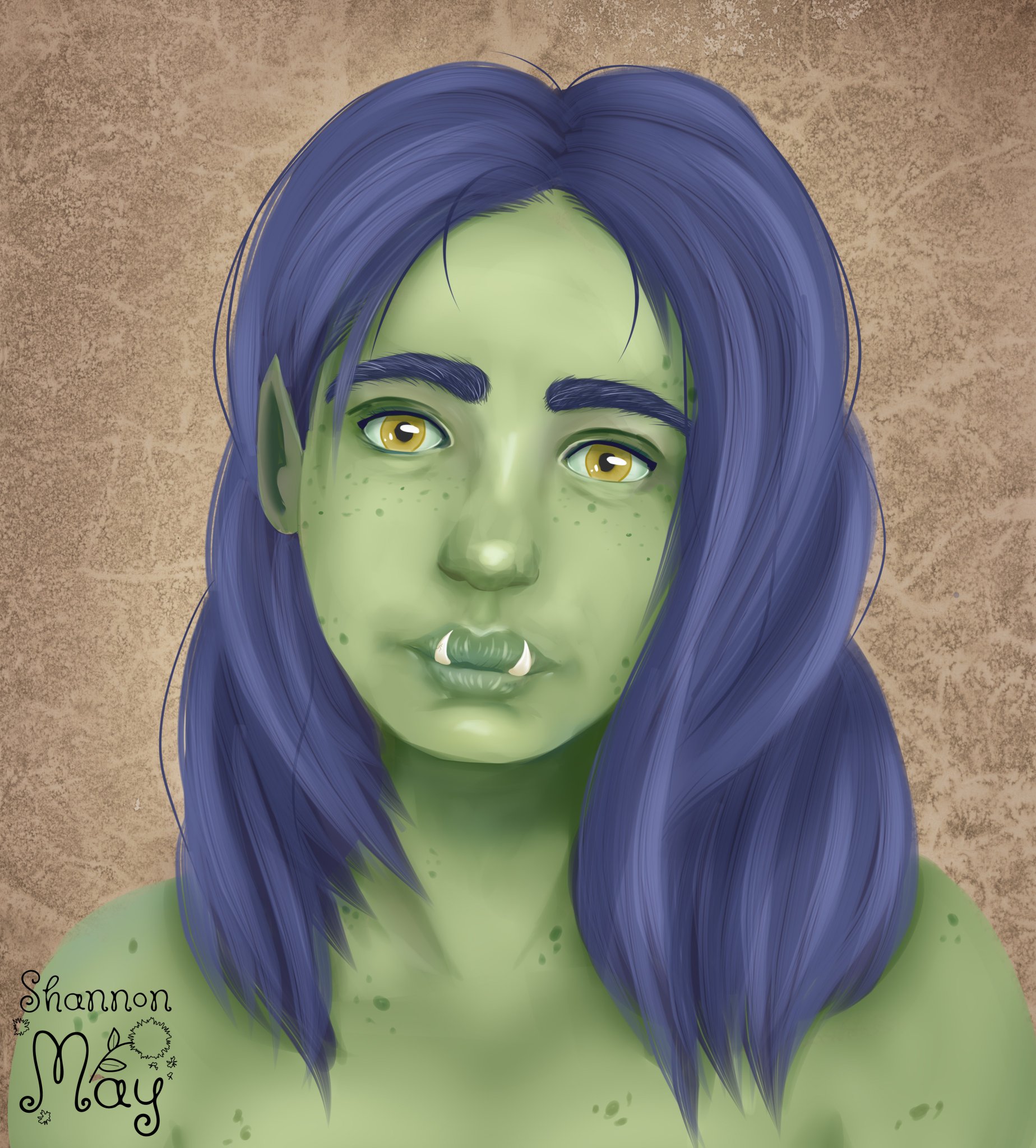 Trying to improve my fantasy portraits... Would really appreciate your