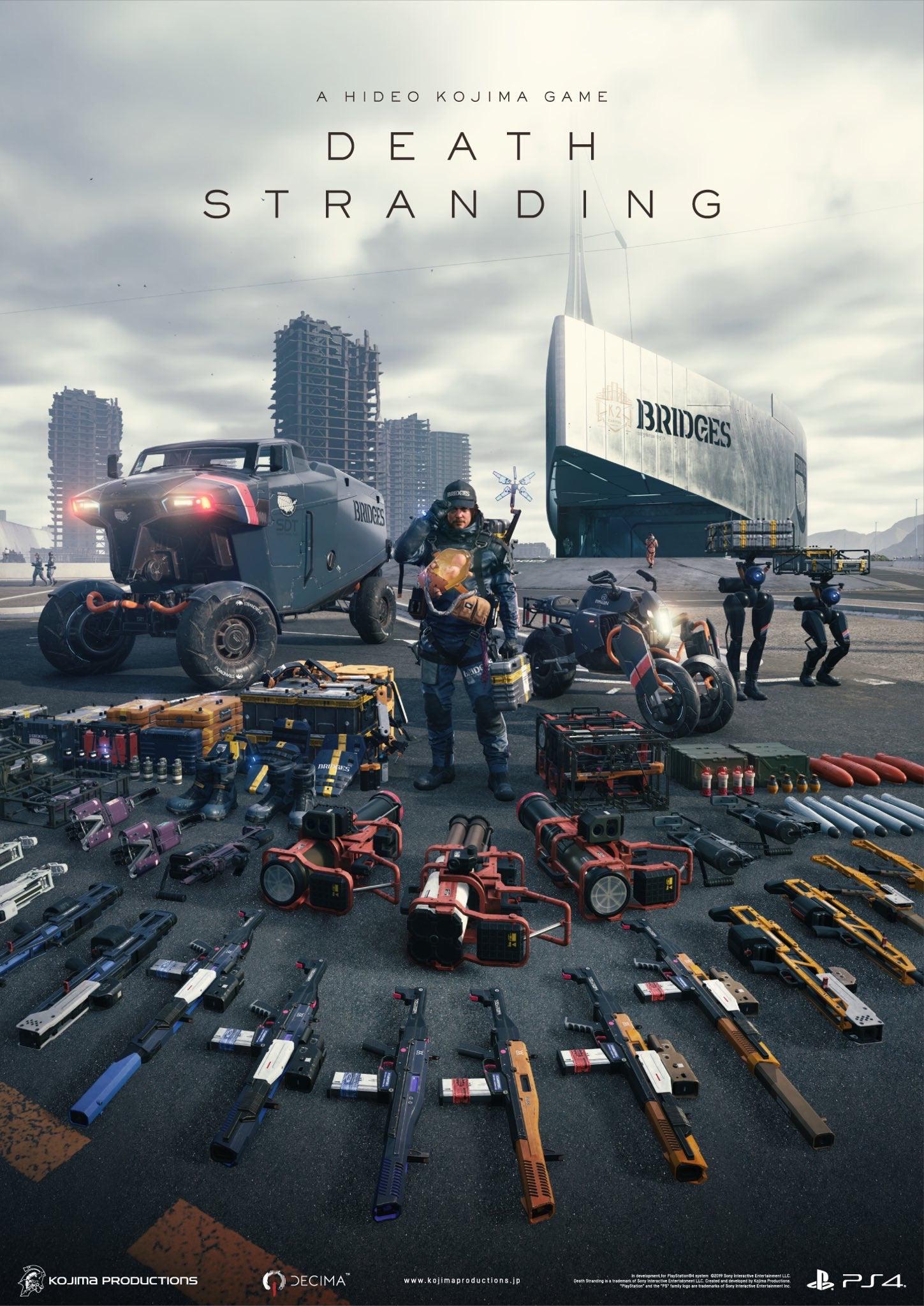 [Image] Death Stranding official equipment poster r/PS4
