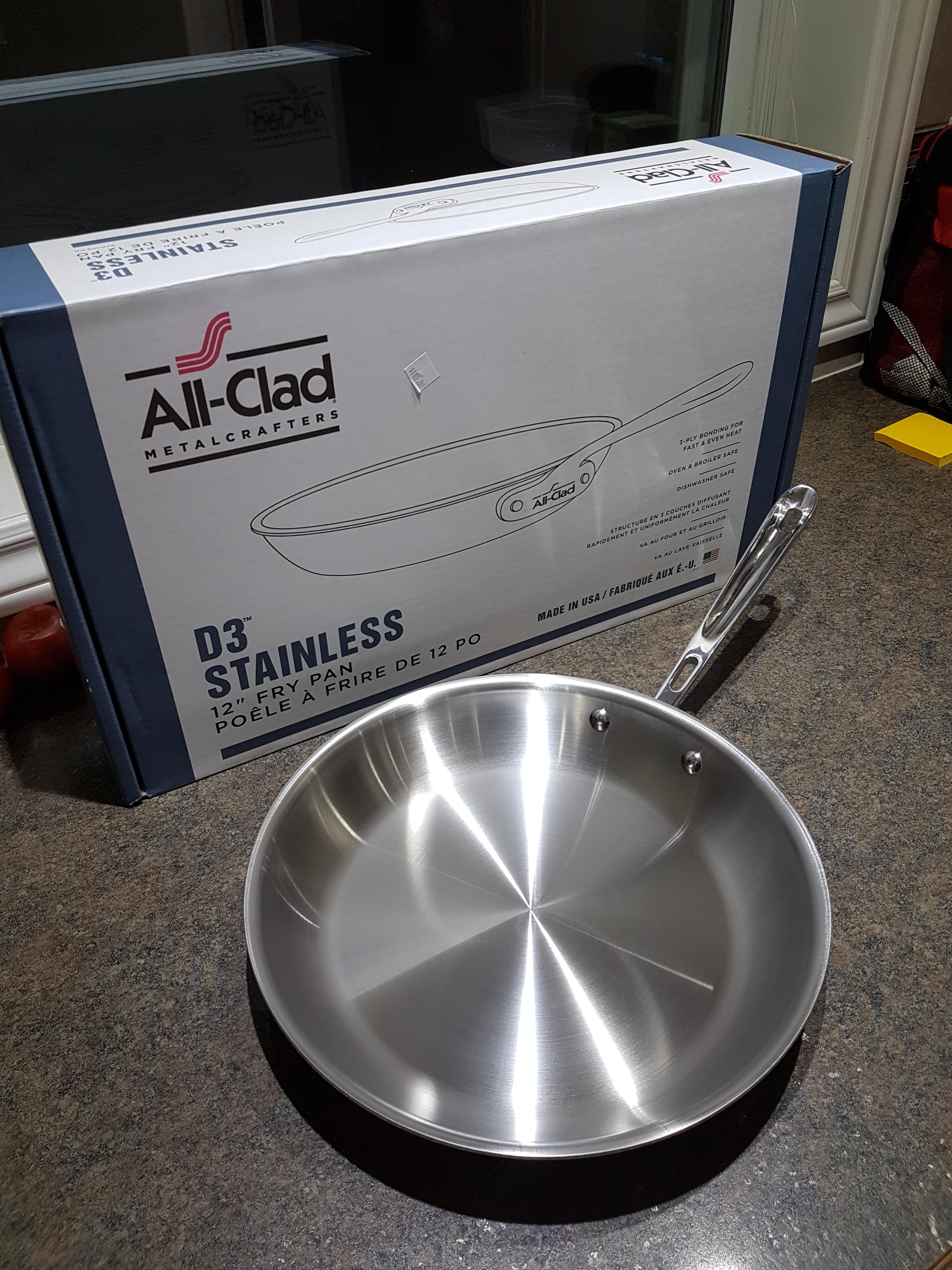 All clad 12" skillet for 115 CAD at Hudsons Bay r/BIFLDeals