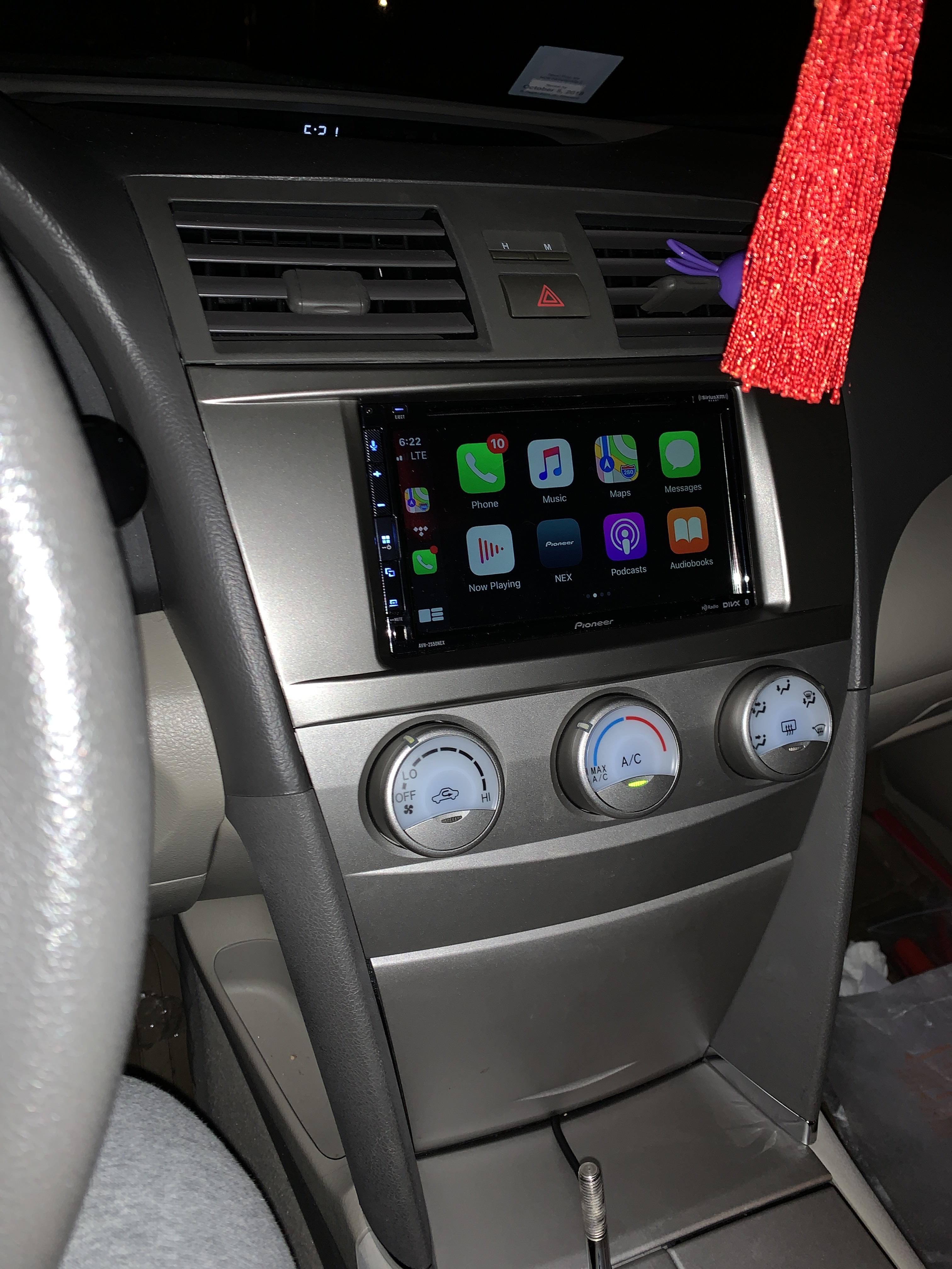 Upgraded my Camry headunit to a Pioneer AVH-2550NEX : r/Camry