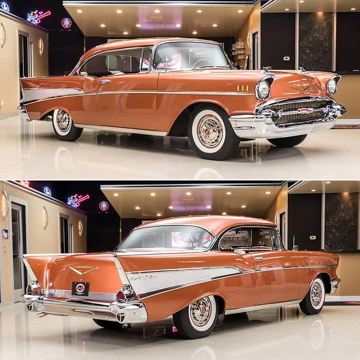 If Leonardo da Vinci had ever designed a car it would have been the 1957 Chevy Bel Air. r