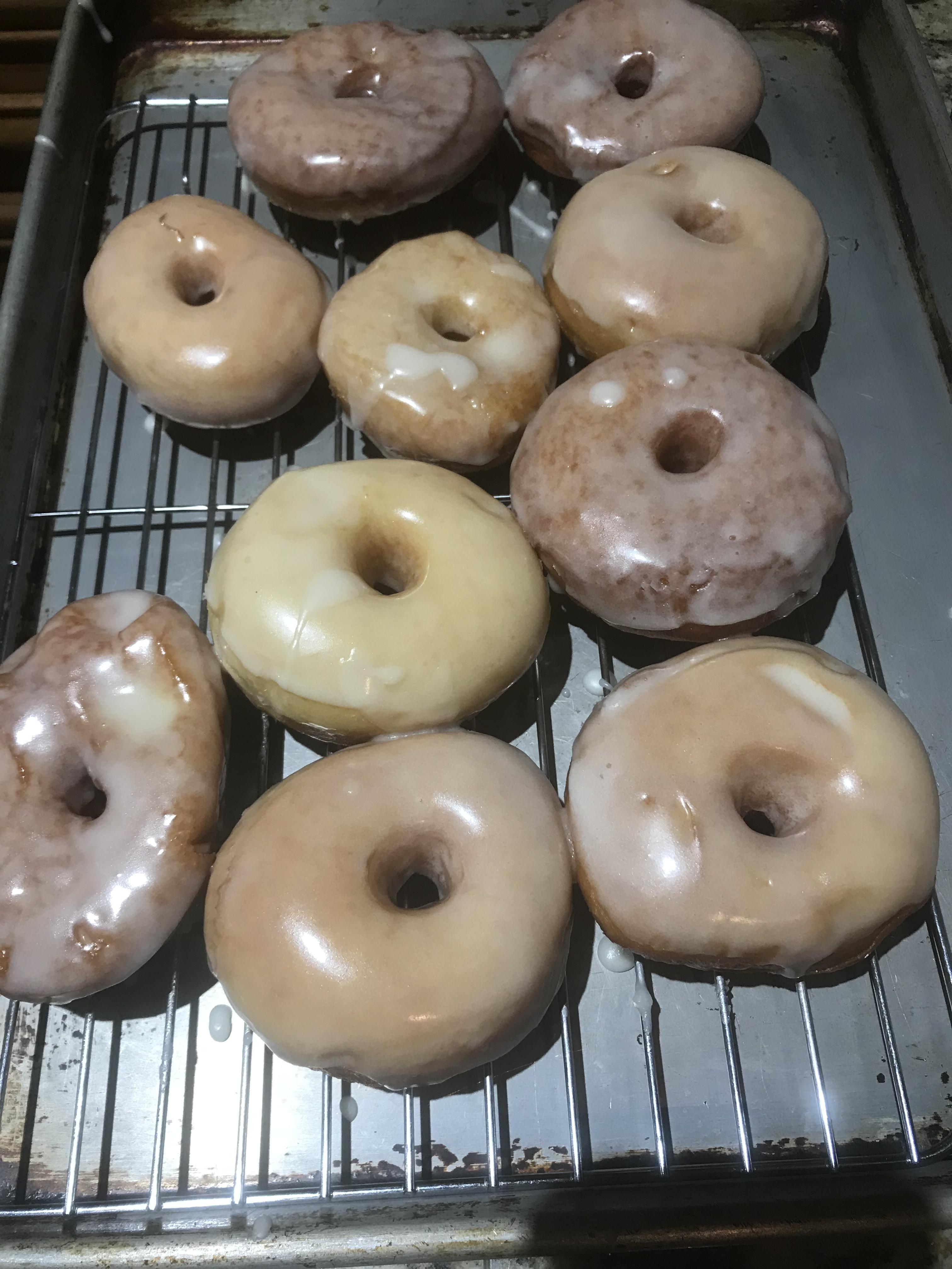 [Homemade] Glazed Donuts r/food