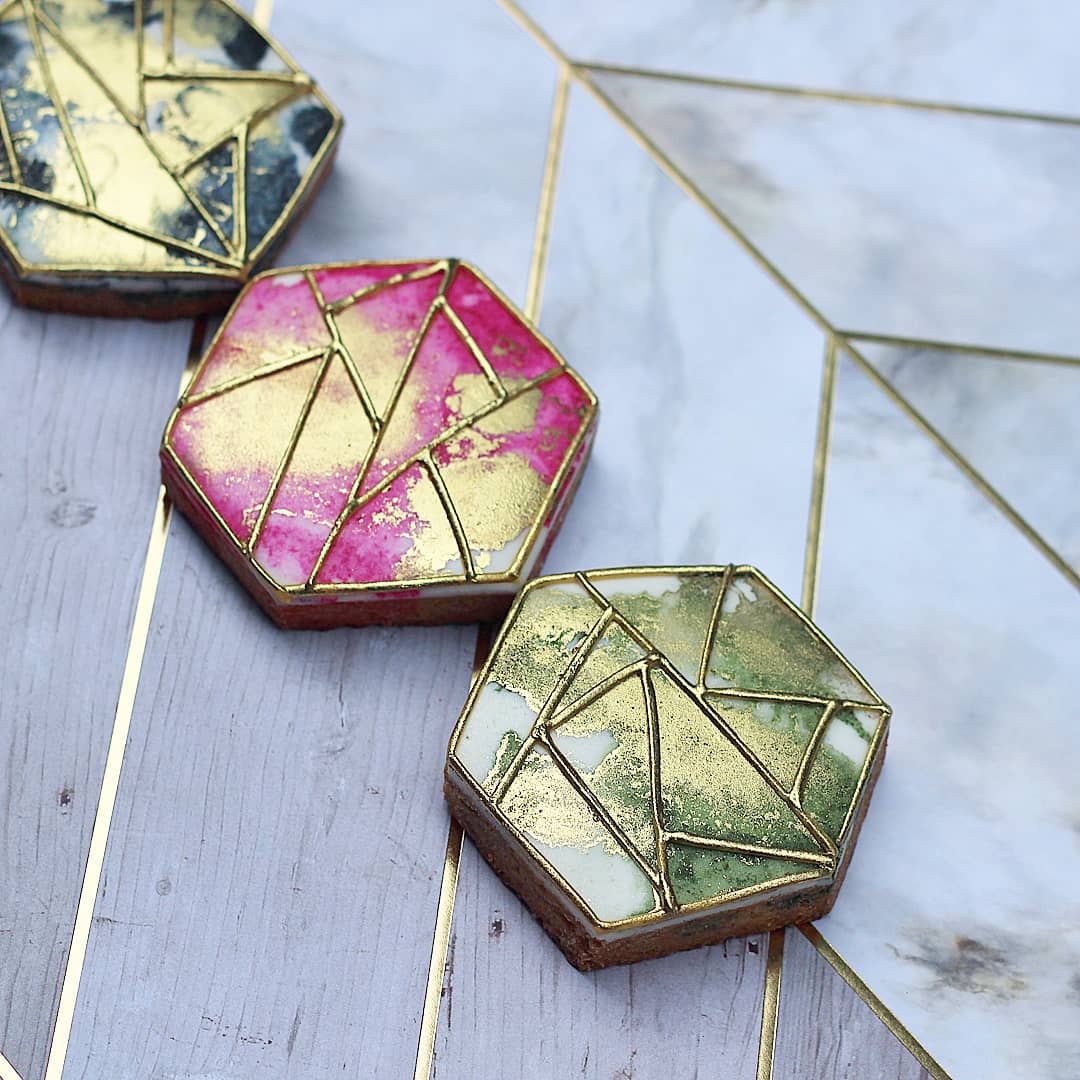 WATERCOLOR COOKIES, doodling with homemade edible paints and.my