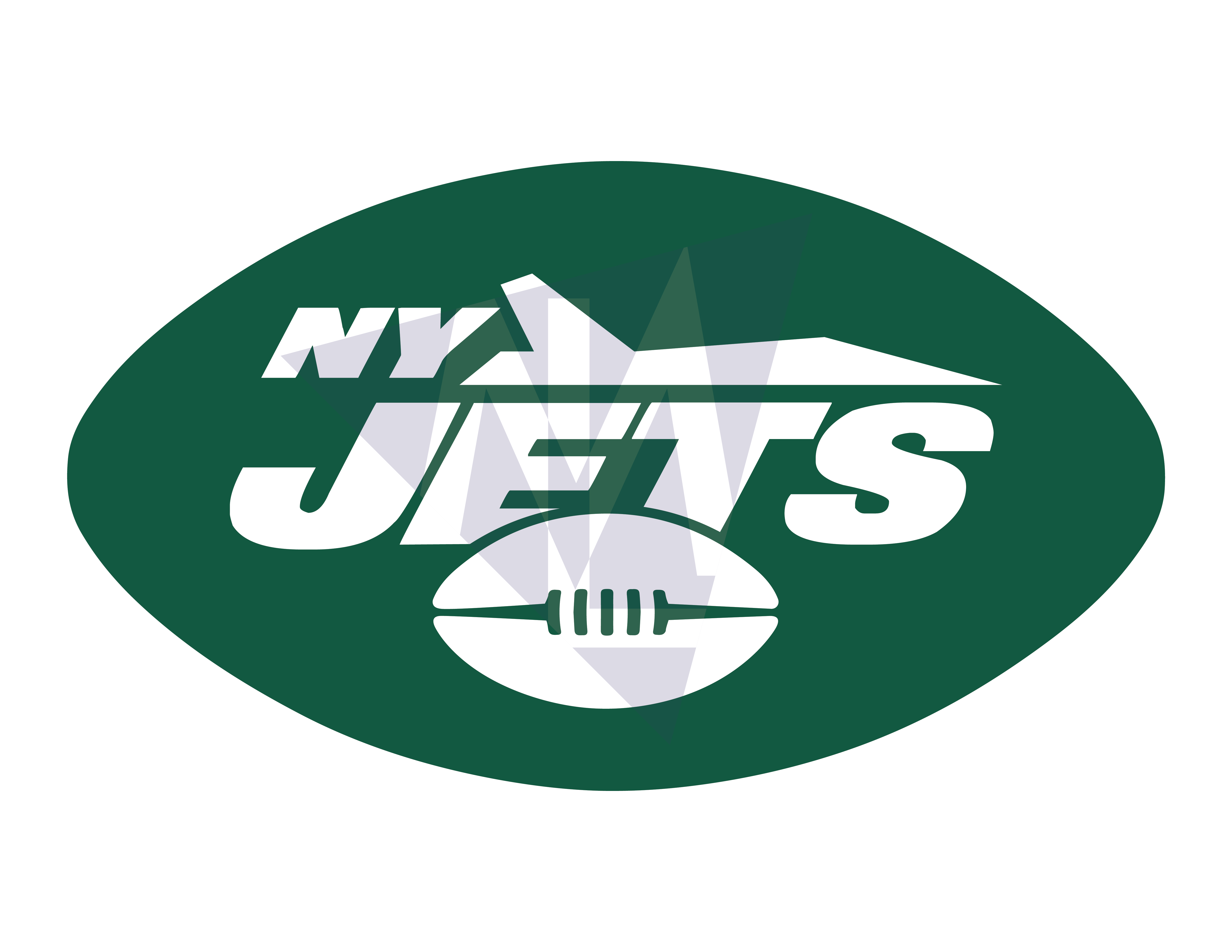 I just redesigned the New York Jets logo to actually *include* a jet in