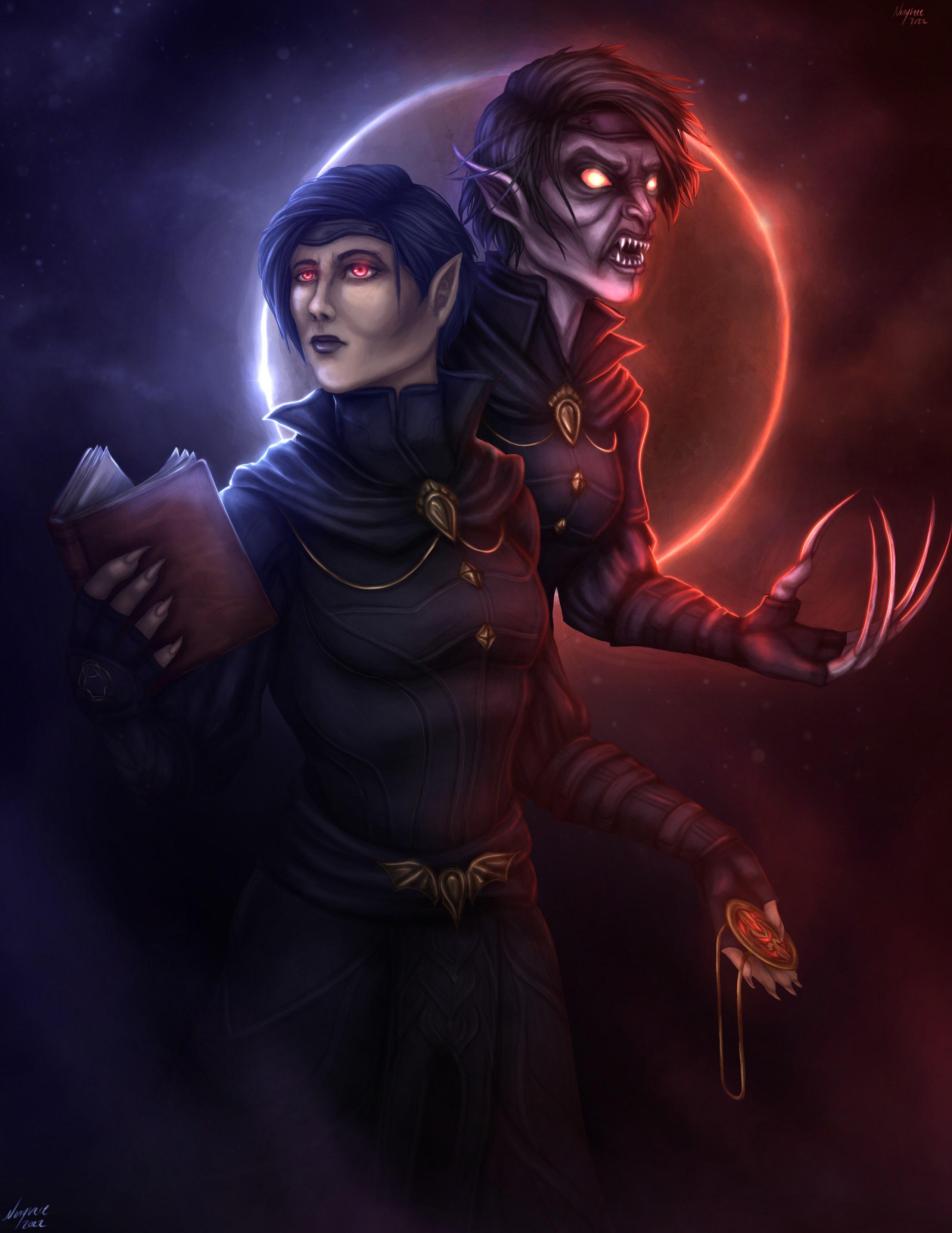 Art of my Breton Vampire!