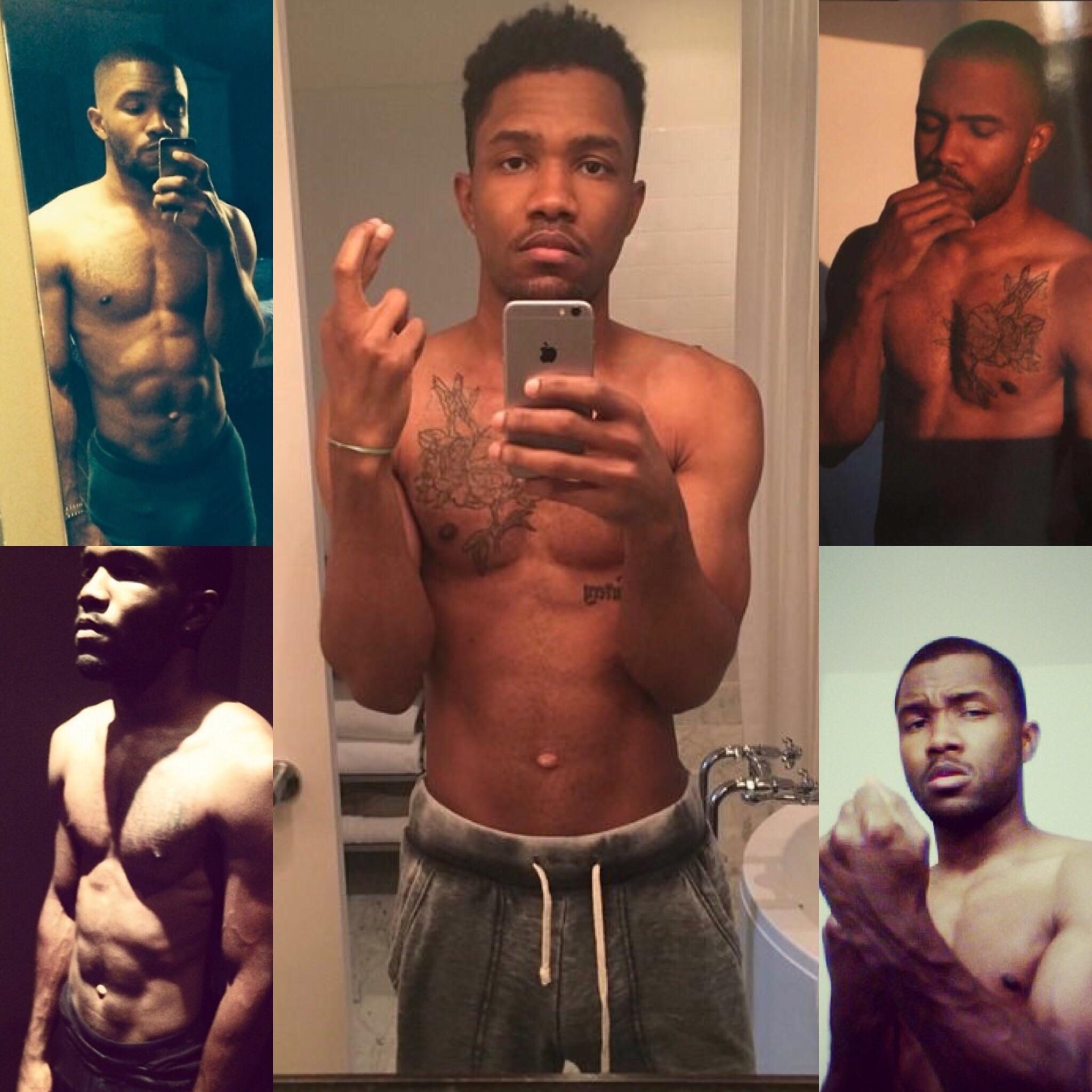 Frank Ocean Shirtless