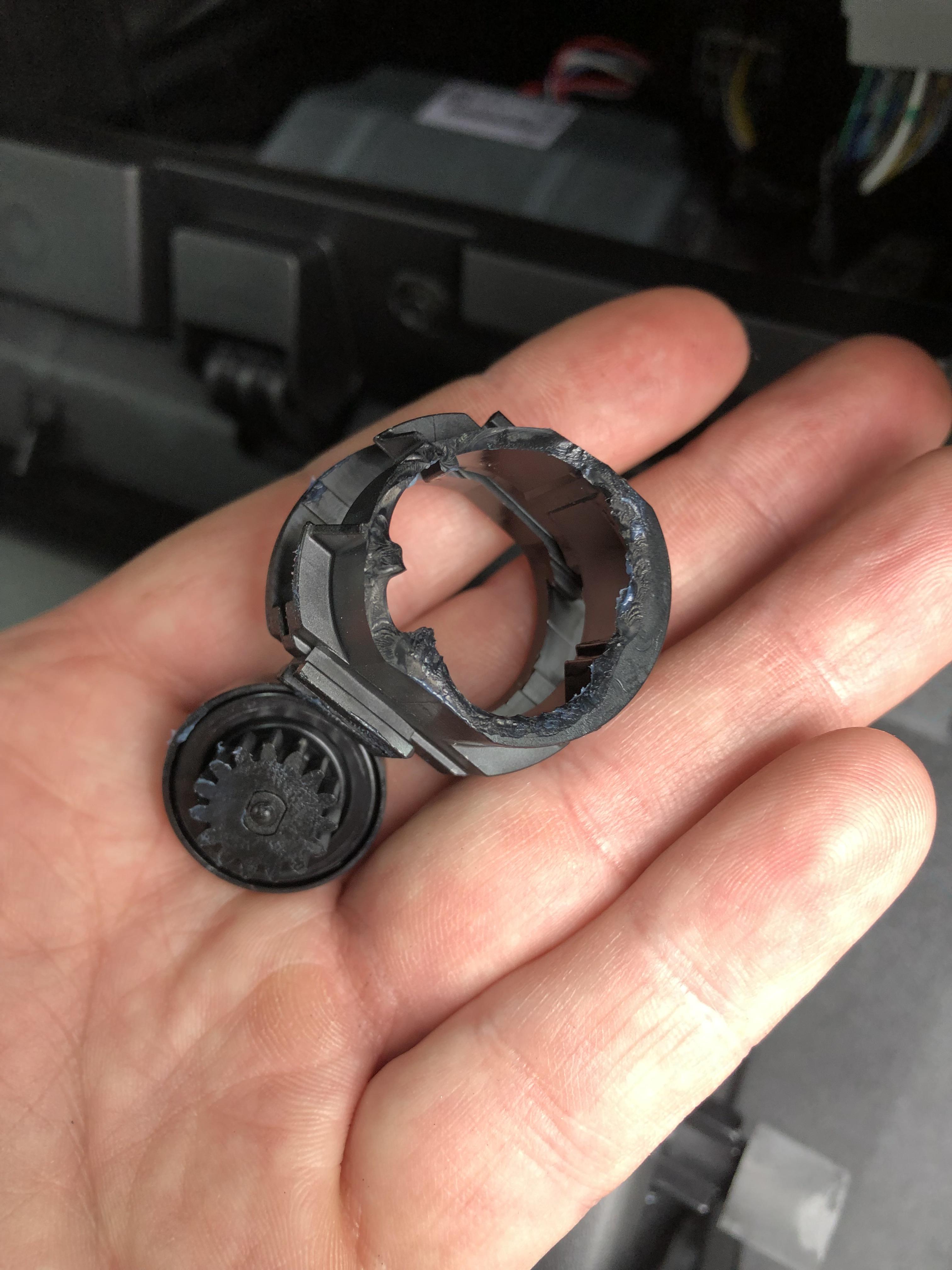 Guess what I broke! How can I replace my 2018 Glove box dampener? r/f150