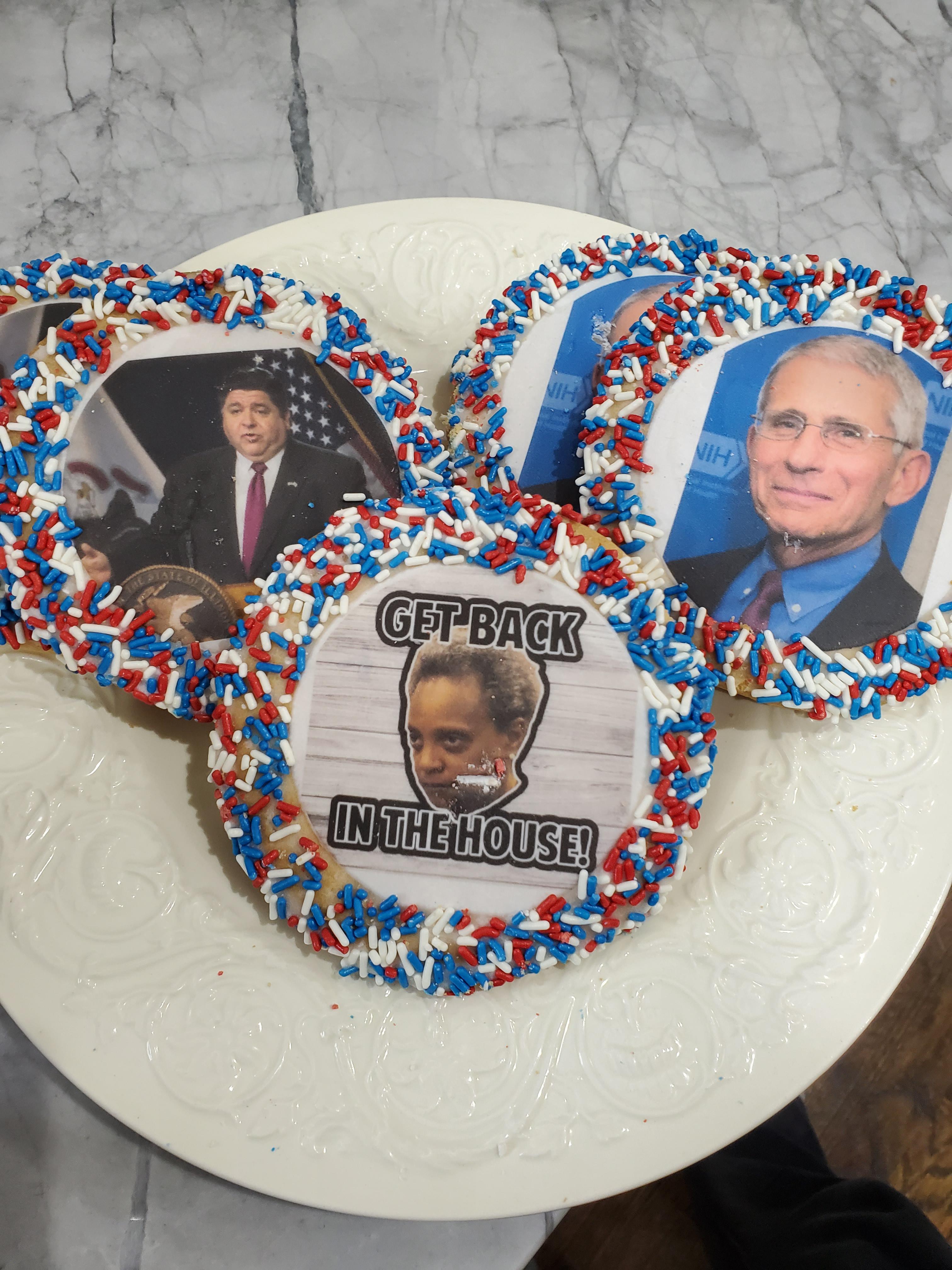 We can't go out for my husband's birthday, but our local